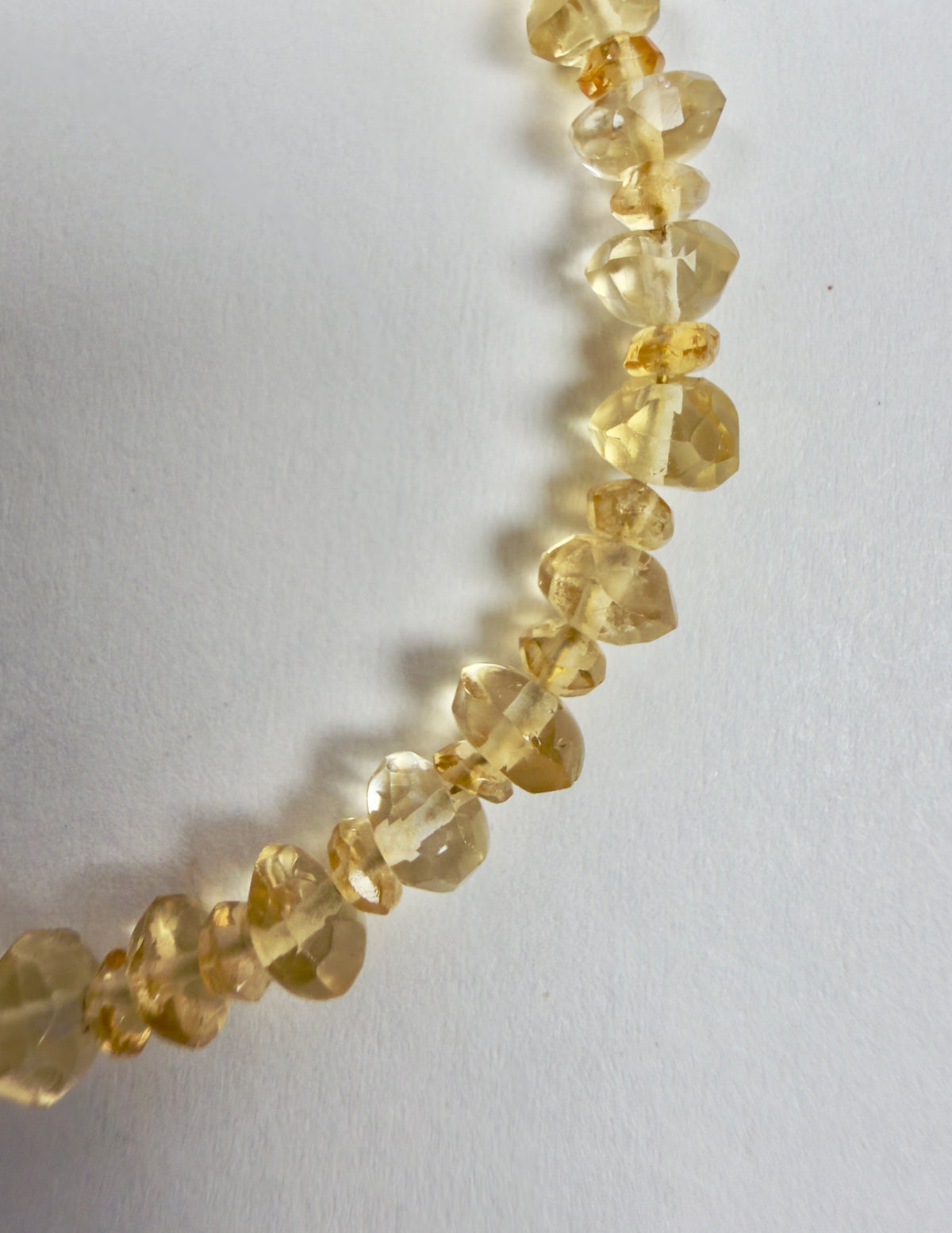 The Posey - Citrine Beaded Bracelet