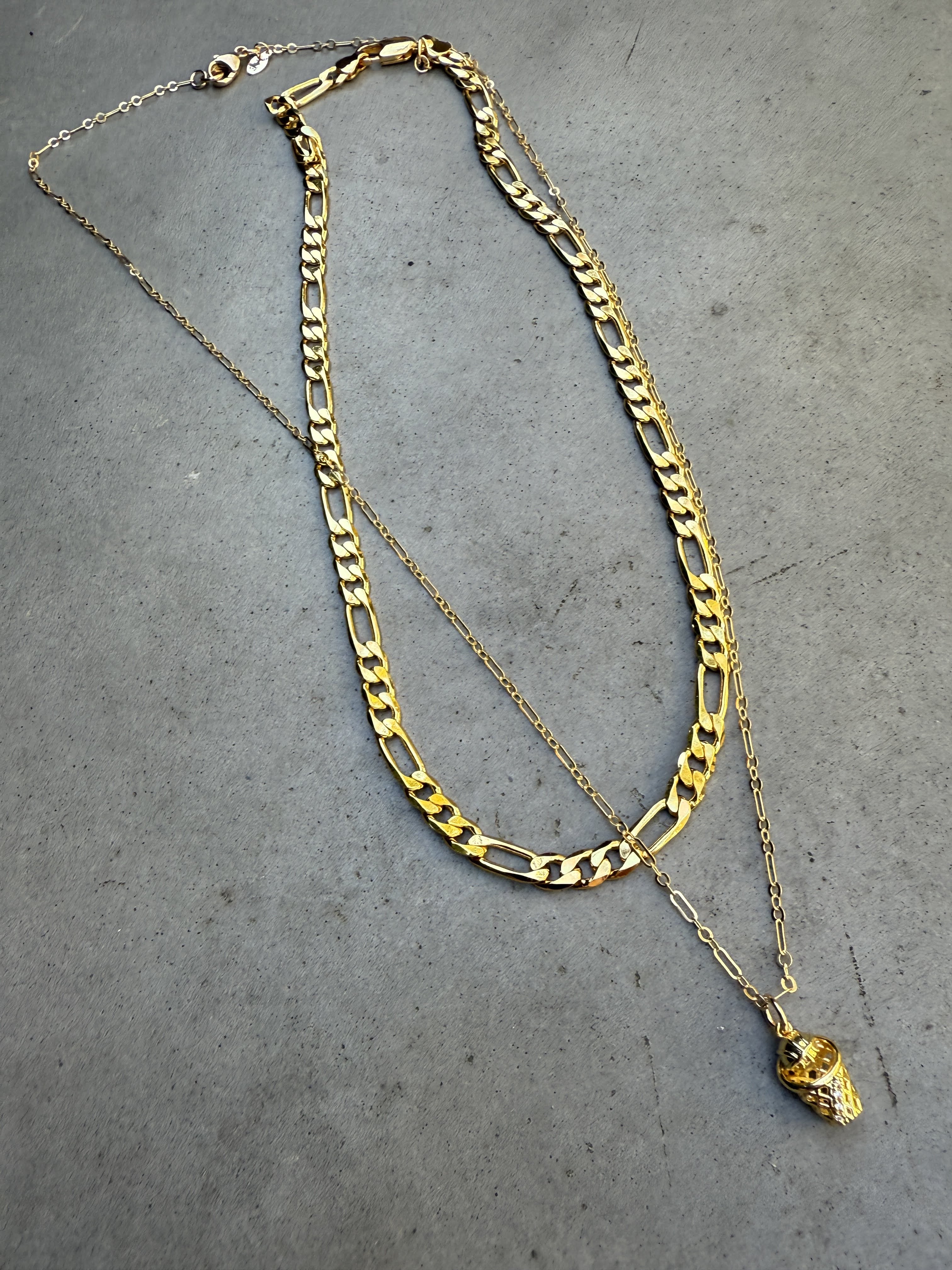 "The Baller" Thick Figaro Chain