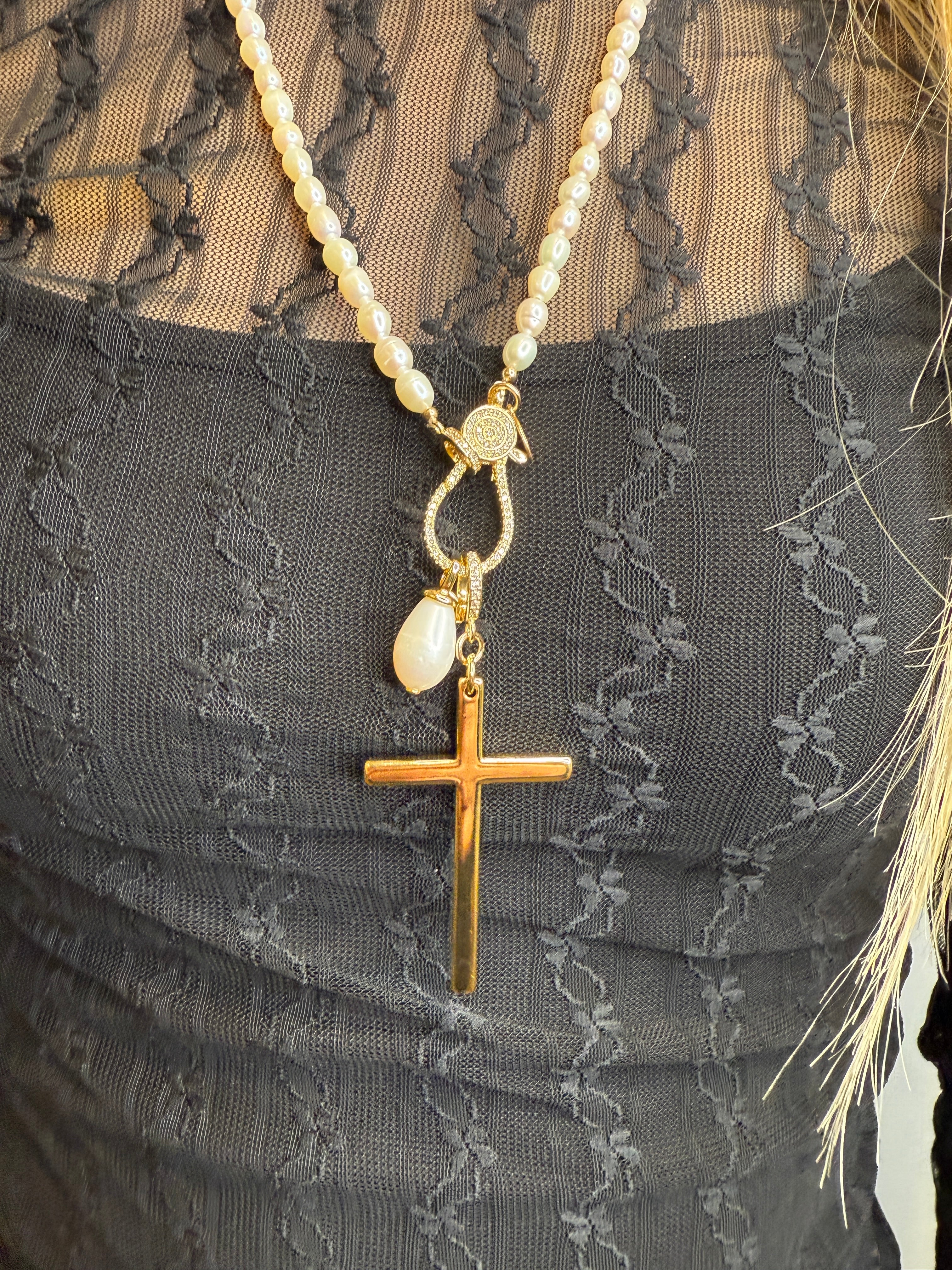 The Zosimus - Giant Cross Charm