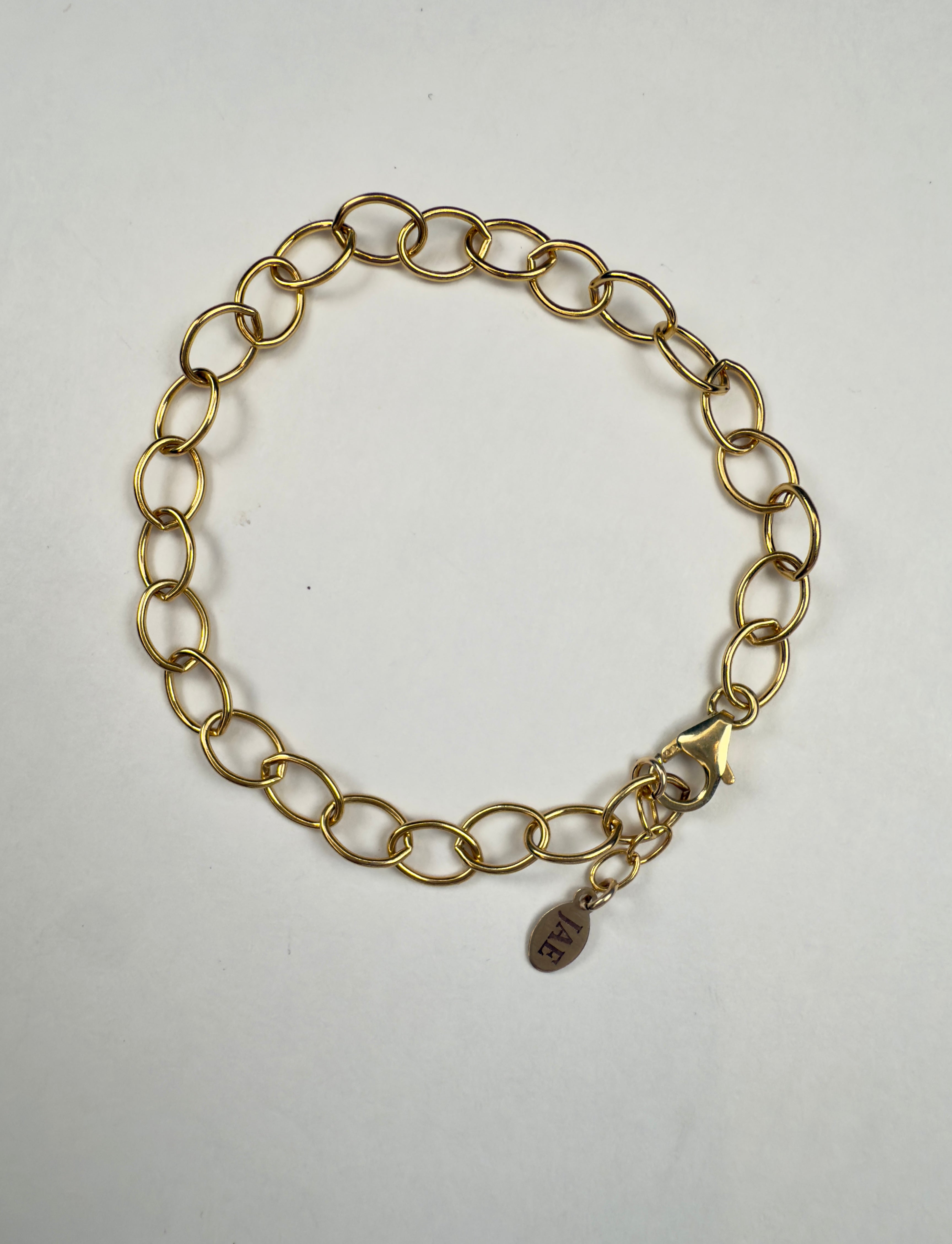 The Beth - Smooth Oval Cable Chain Bracelet