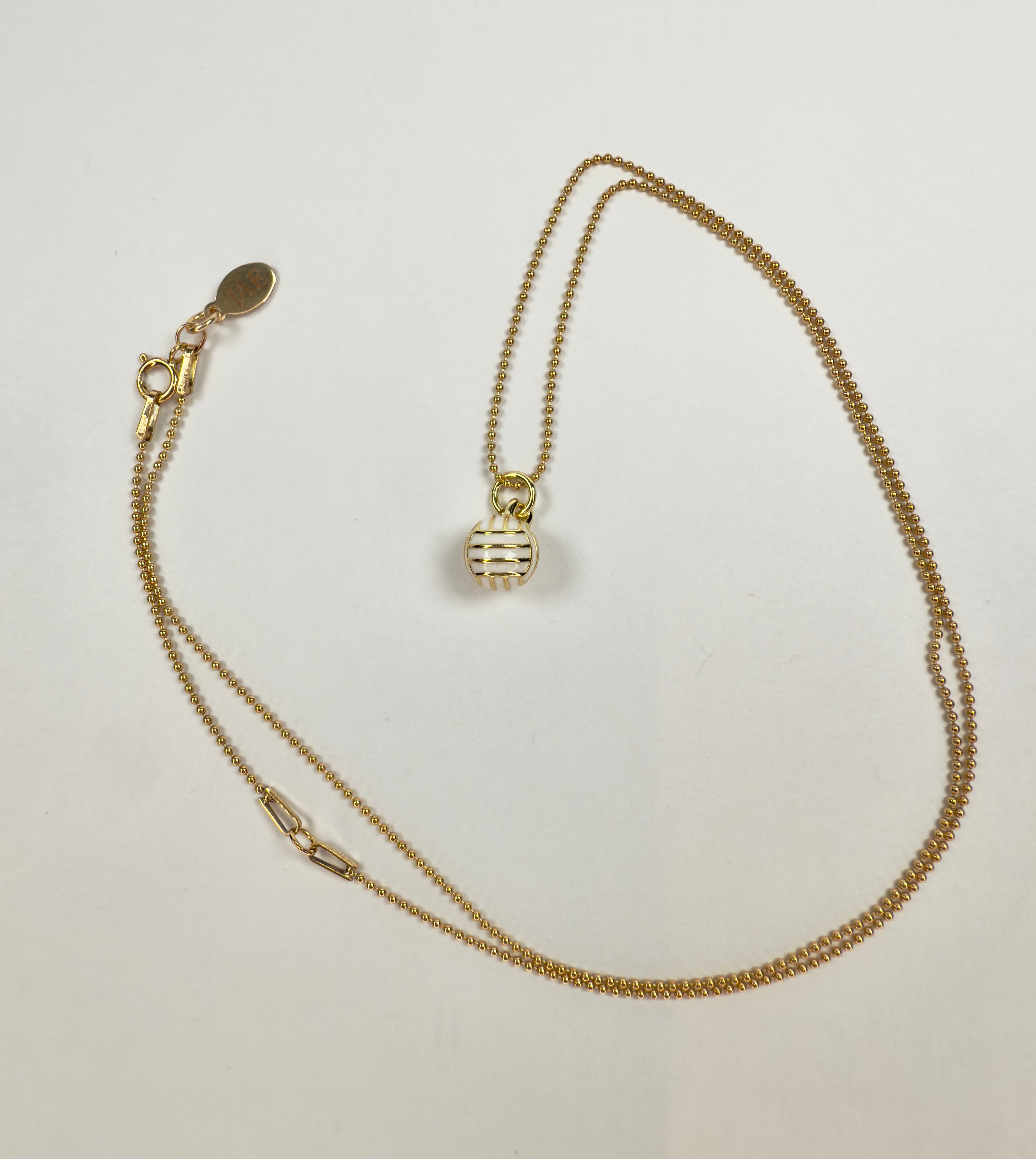 The Walsh - Volleyball Necklace -Adjustable 18"-20" Inches