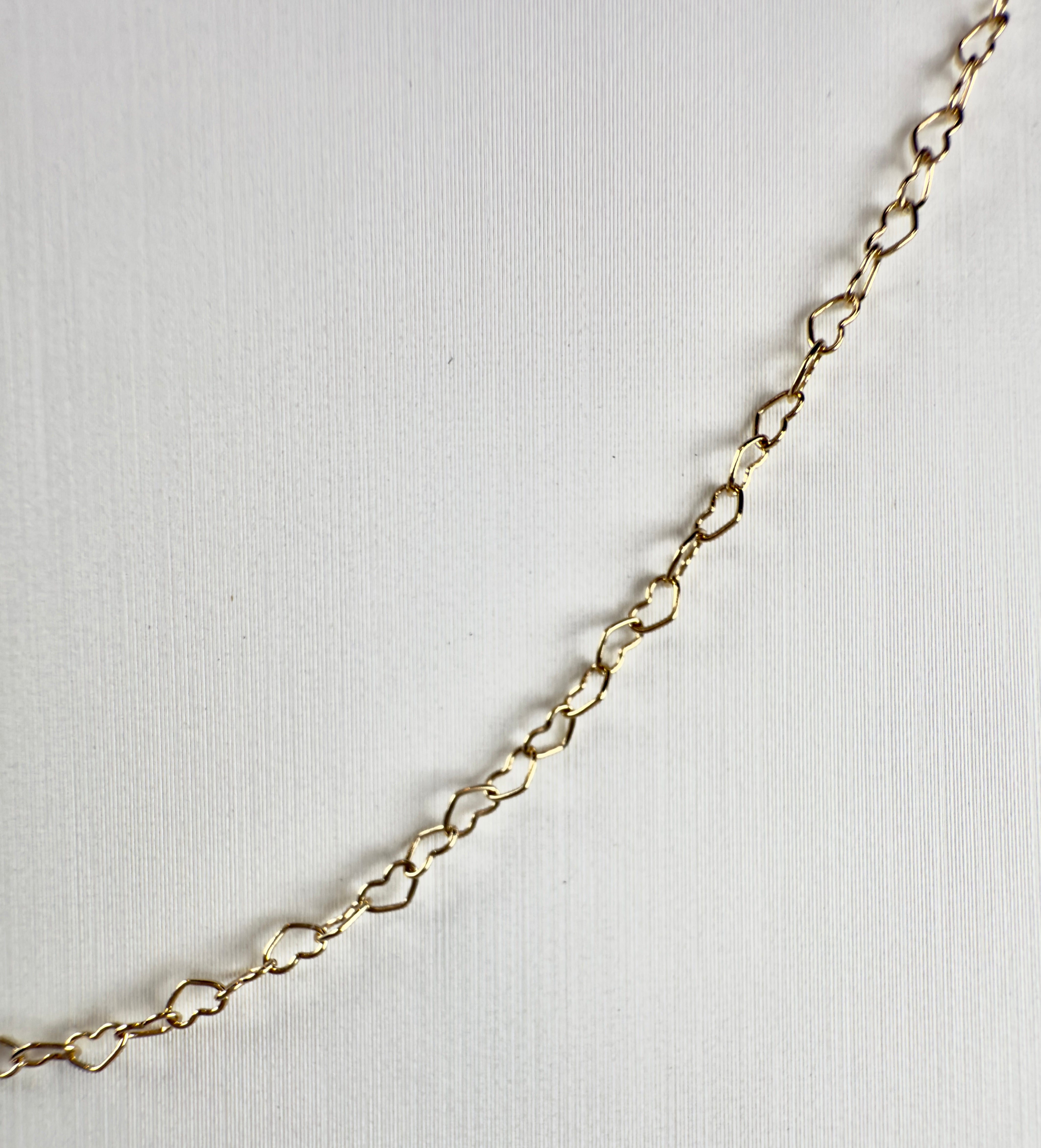 The Edevie - Heart Link Chain Necklace