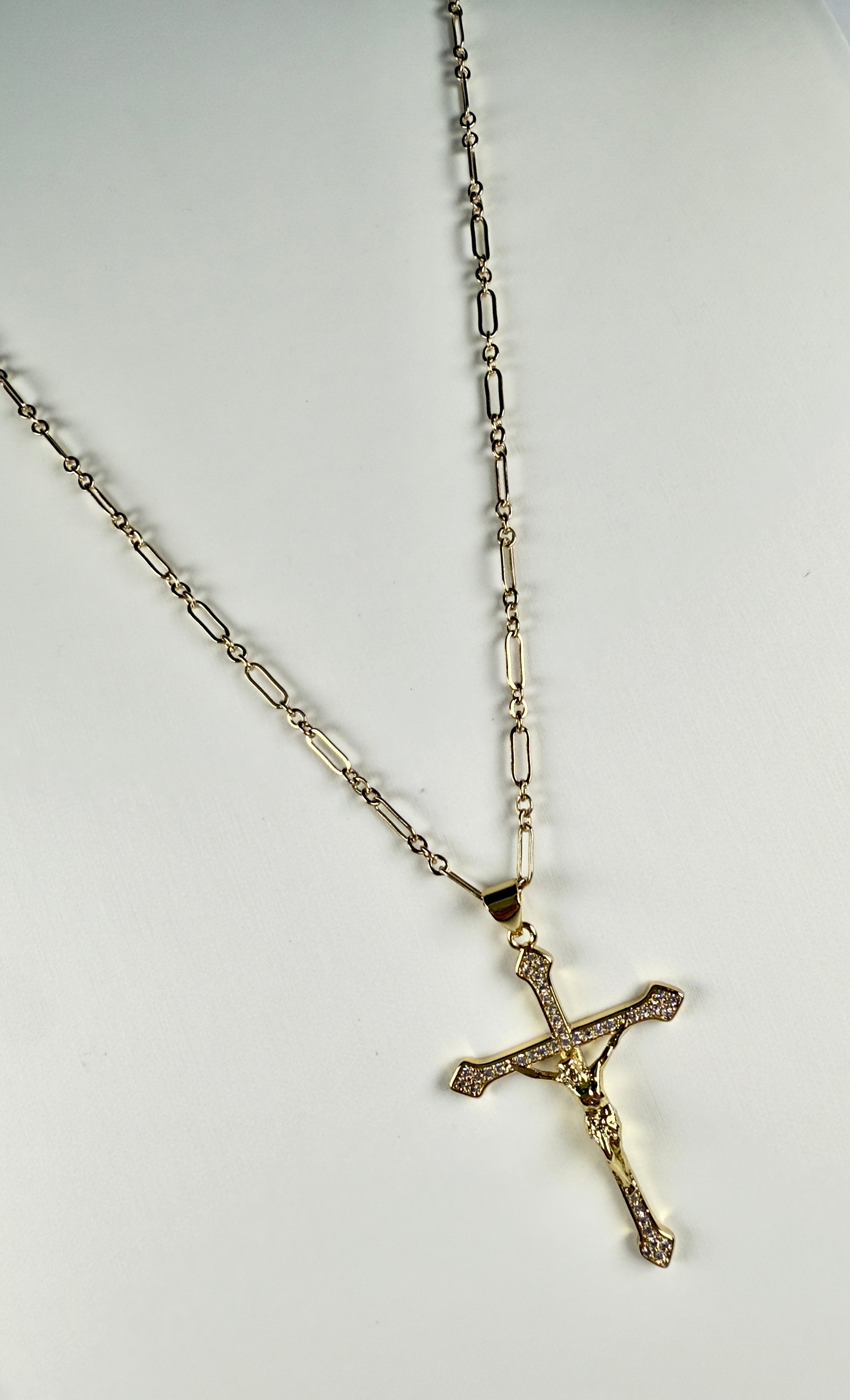 The Wade - Crucifix Pendent Necklace - "One of a Kind"