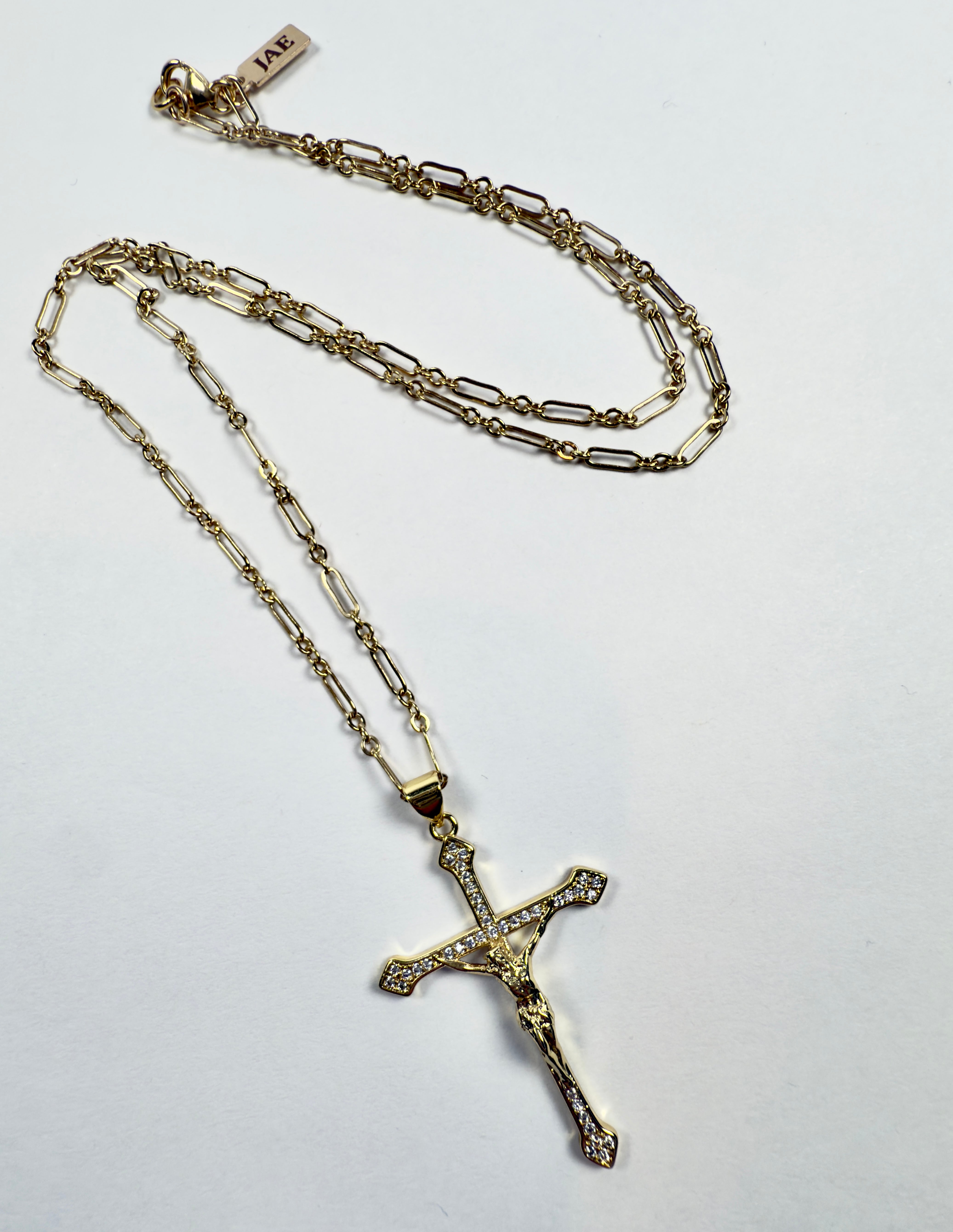 The Wade - Crucifix Pendent Necklace - "One of a Kind"