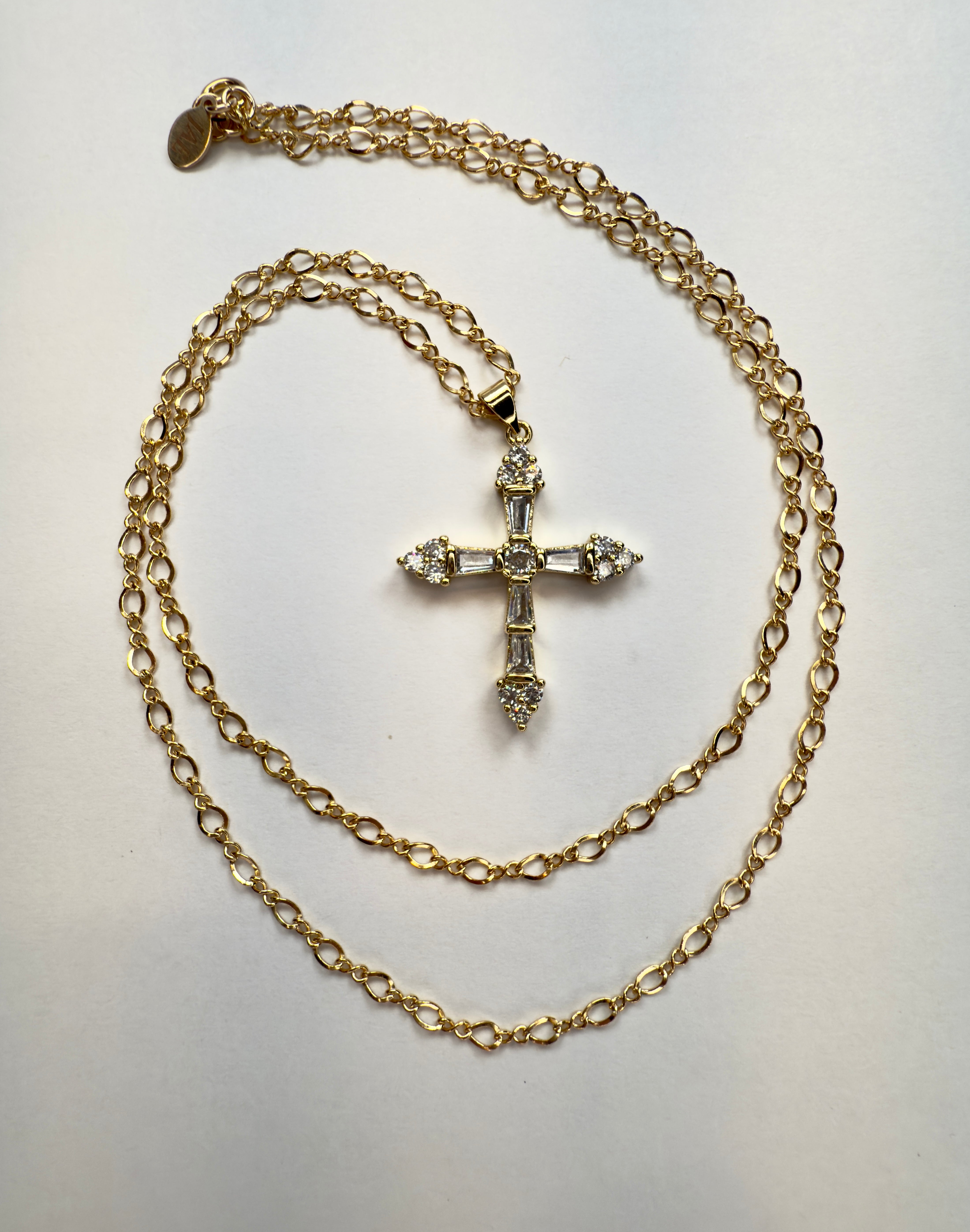 The Moody - Fancy Statement Cross Necklace