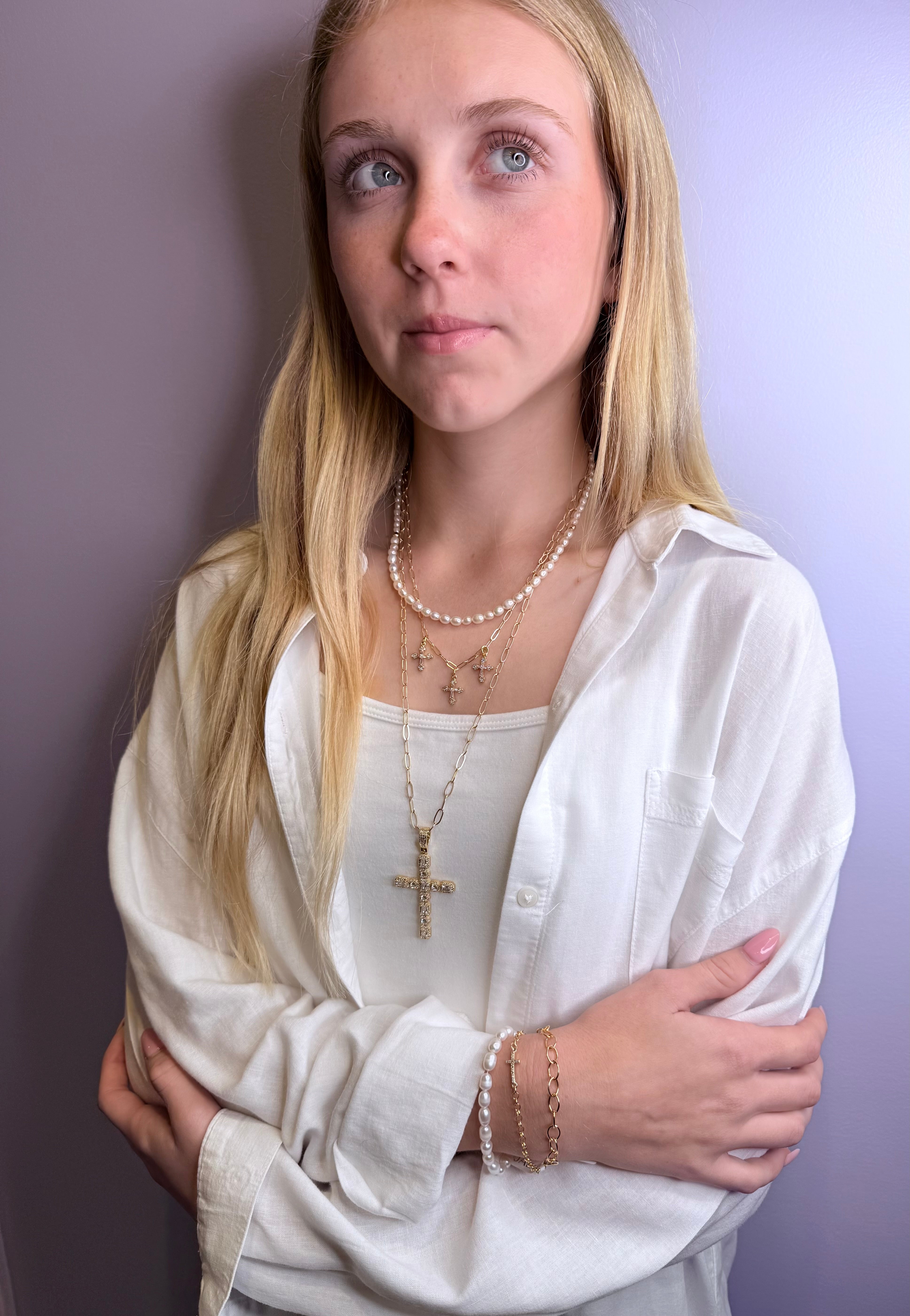 The Beth - Smooth Oval Cable Chain Bracelet