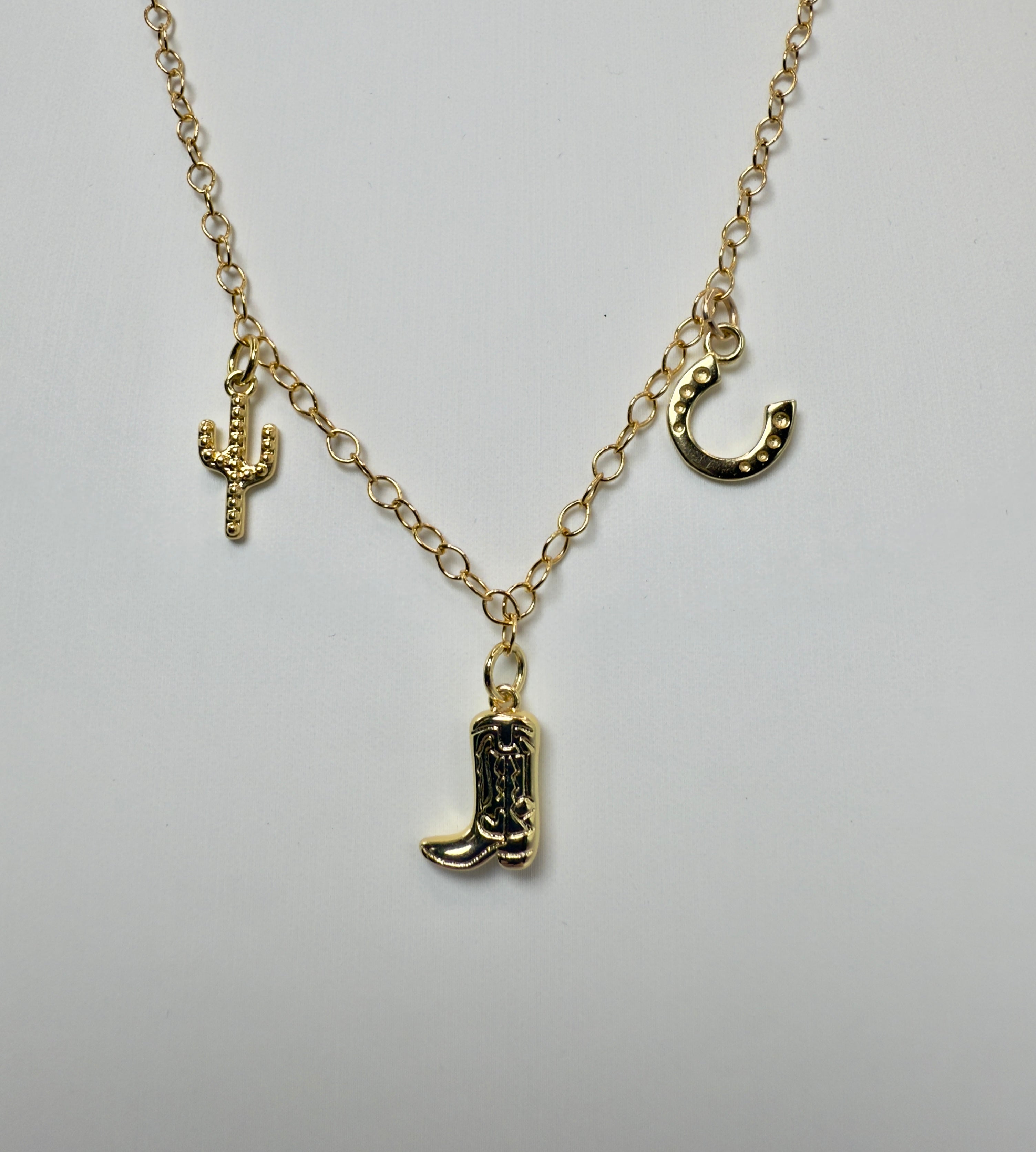 The Mesa - Three Charm Necklace