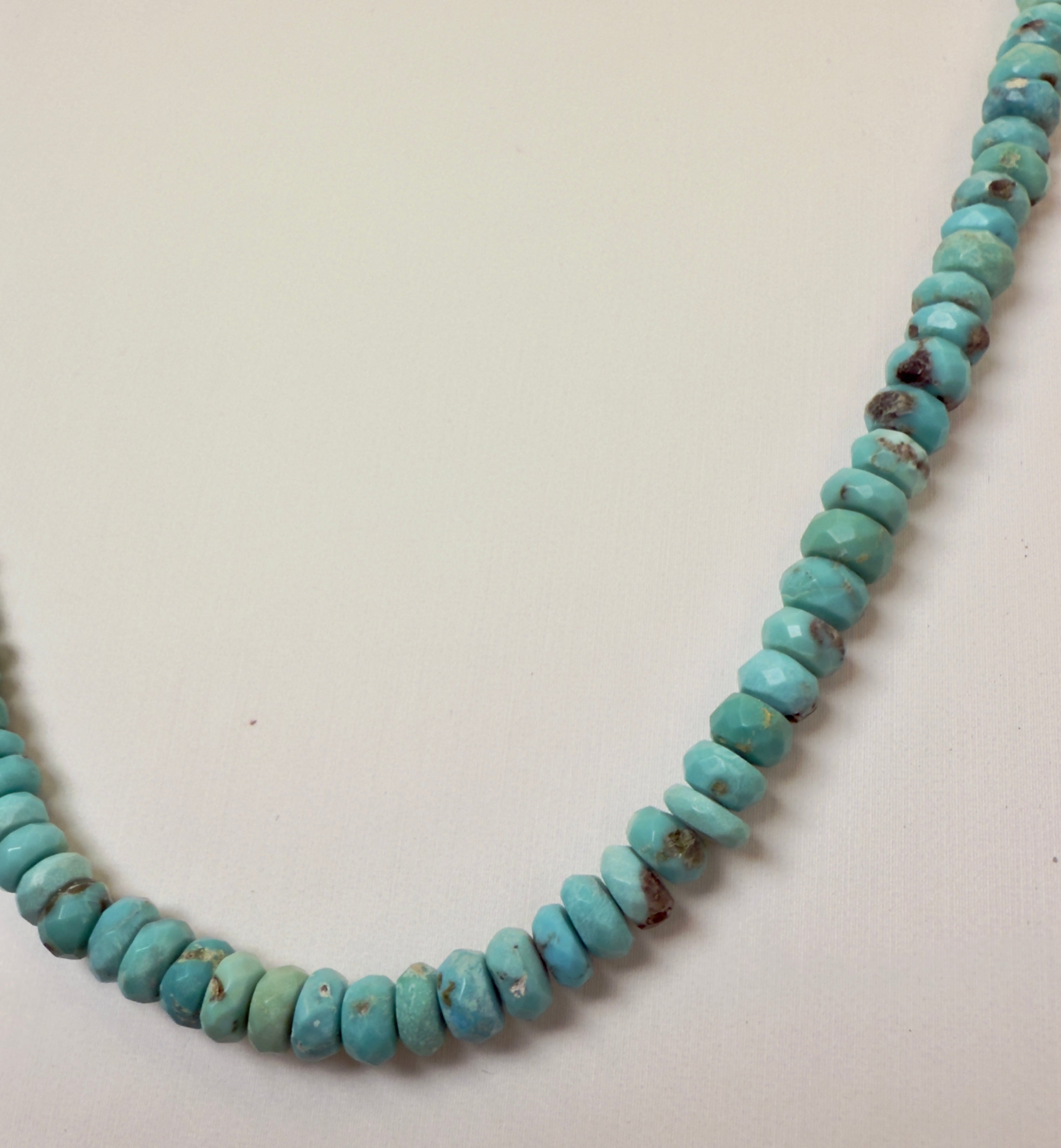 The Judy Turquoise Carabiner Necklace