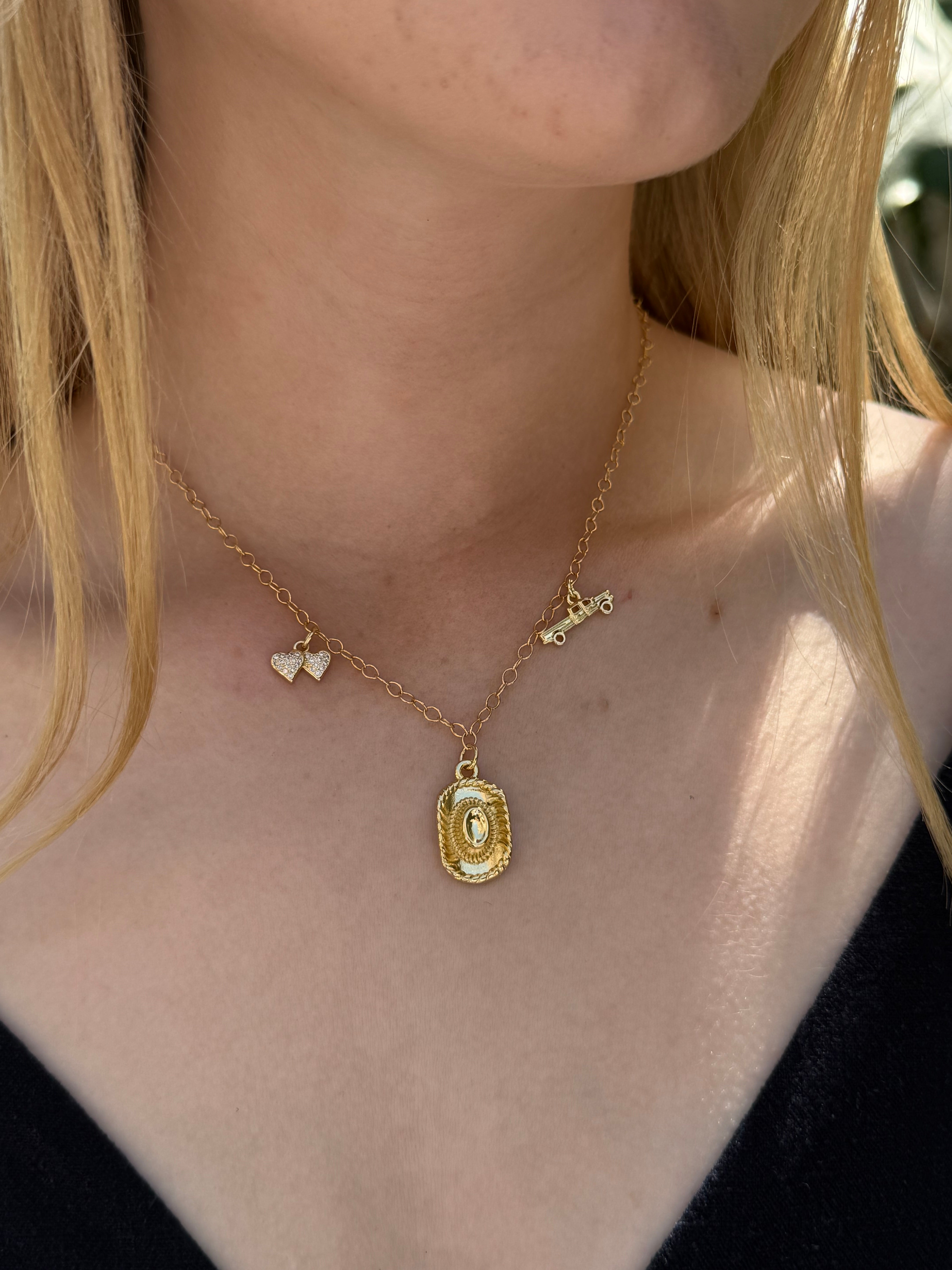 The Tucson - Three Charm Necklace