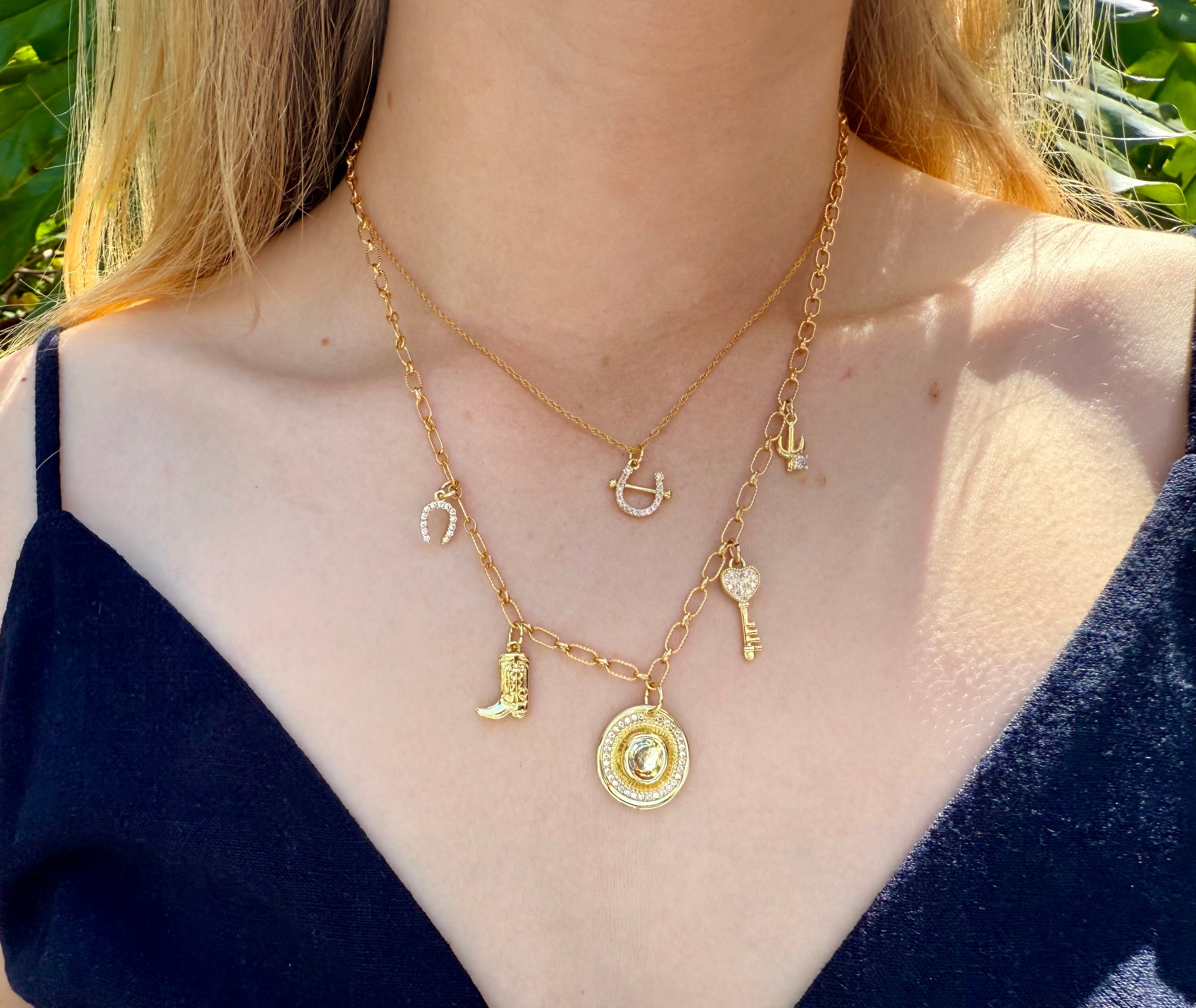 The Flagstaff - Five Charm Necklace