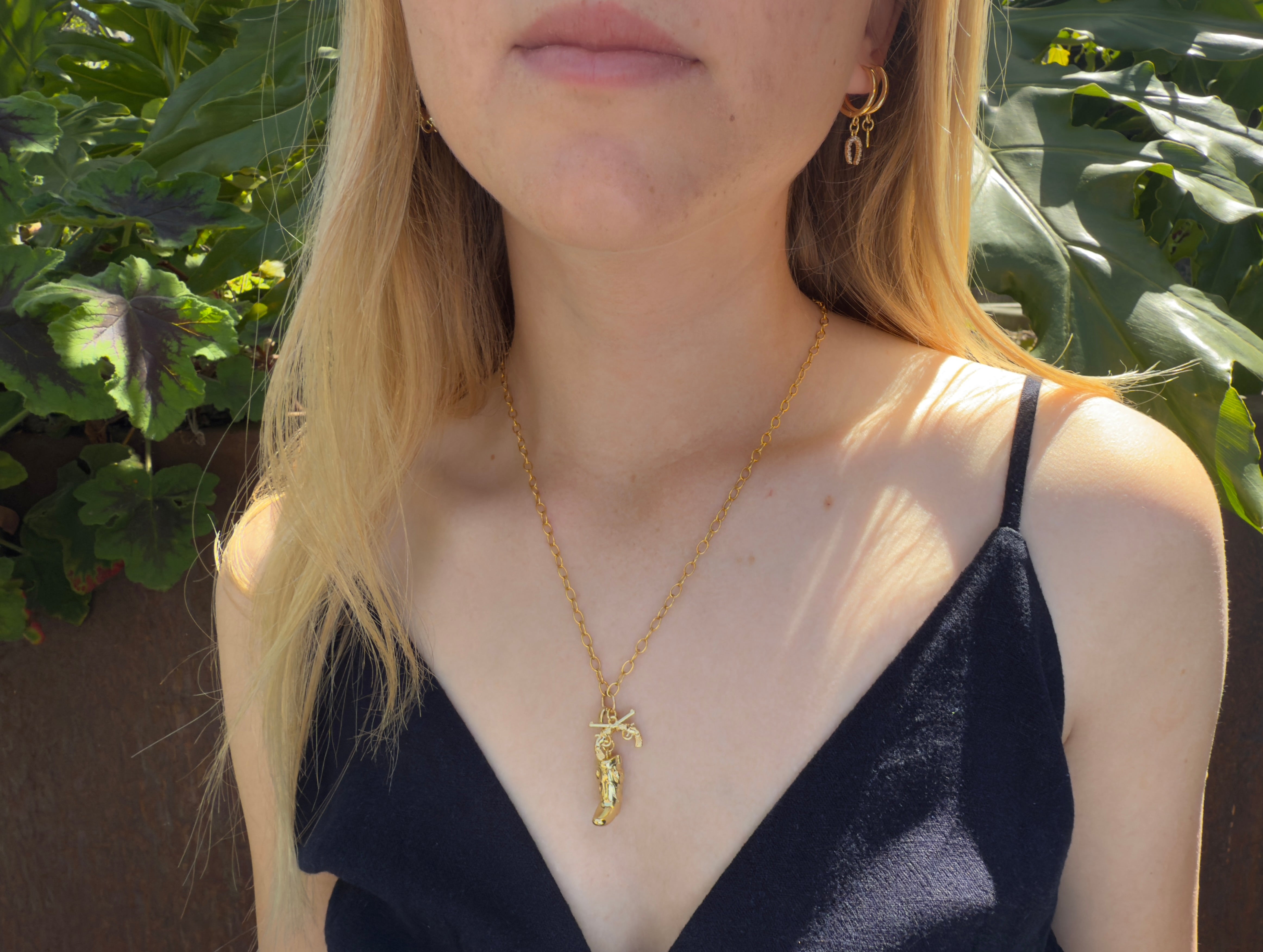 Cowboy Boot Clip-on Charm