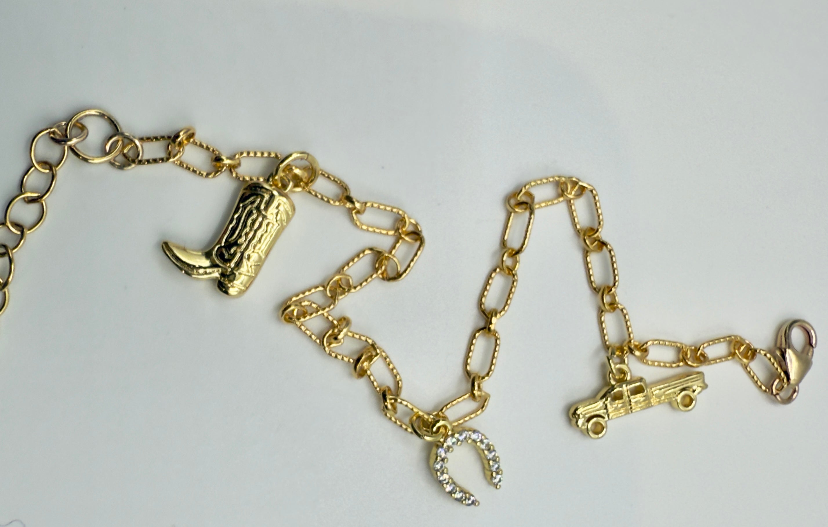 The Jake - 3 Charm Bracelet