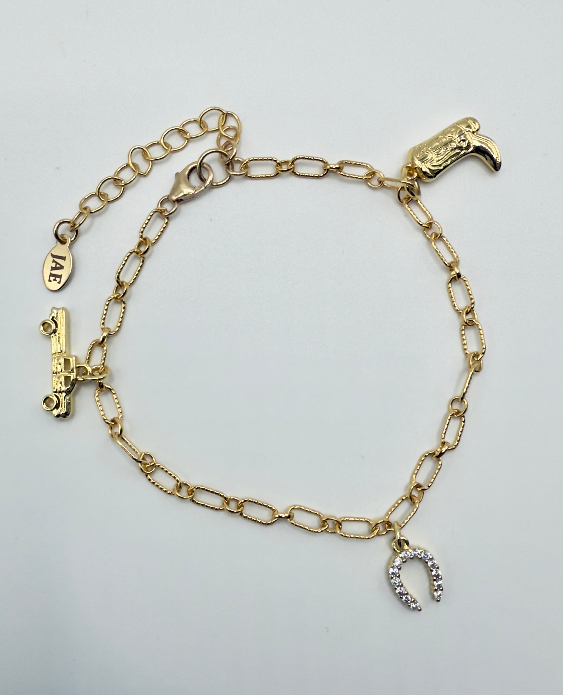 The Jake - 3 Charm Bracelet