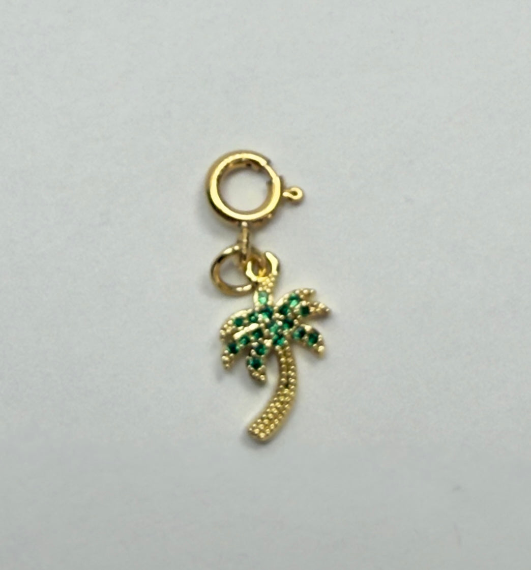 Pineapple or Palm Tree Charm of Choice