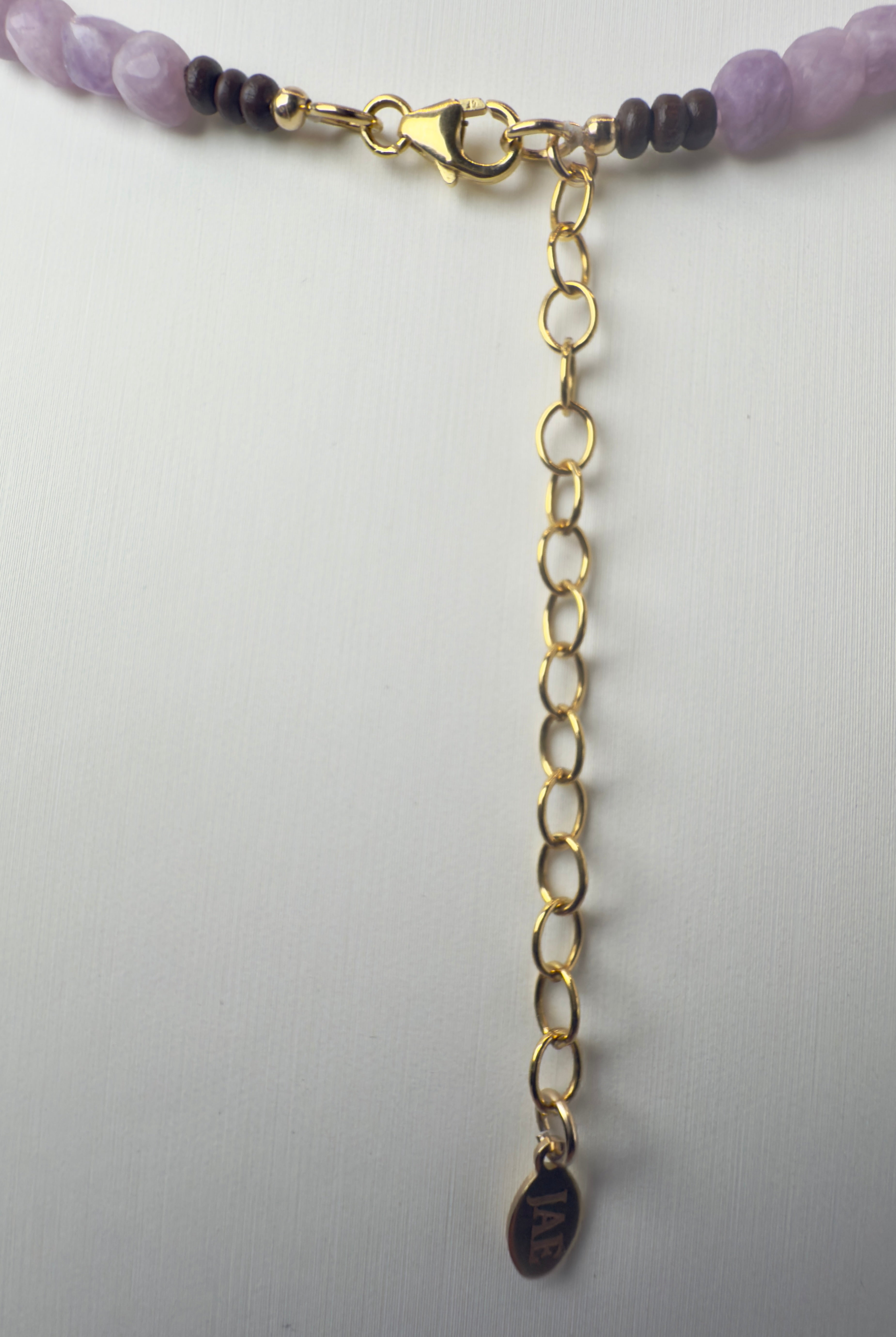 Lapis Lazuli Faceted Cube Beaded Necklace