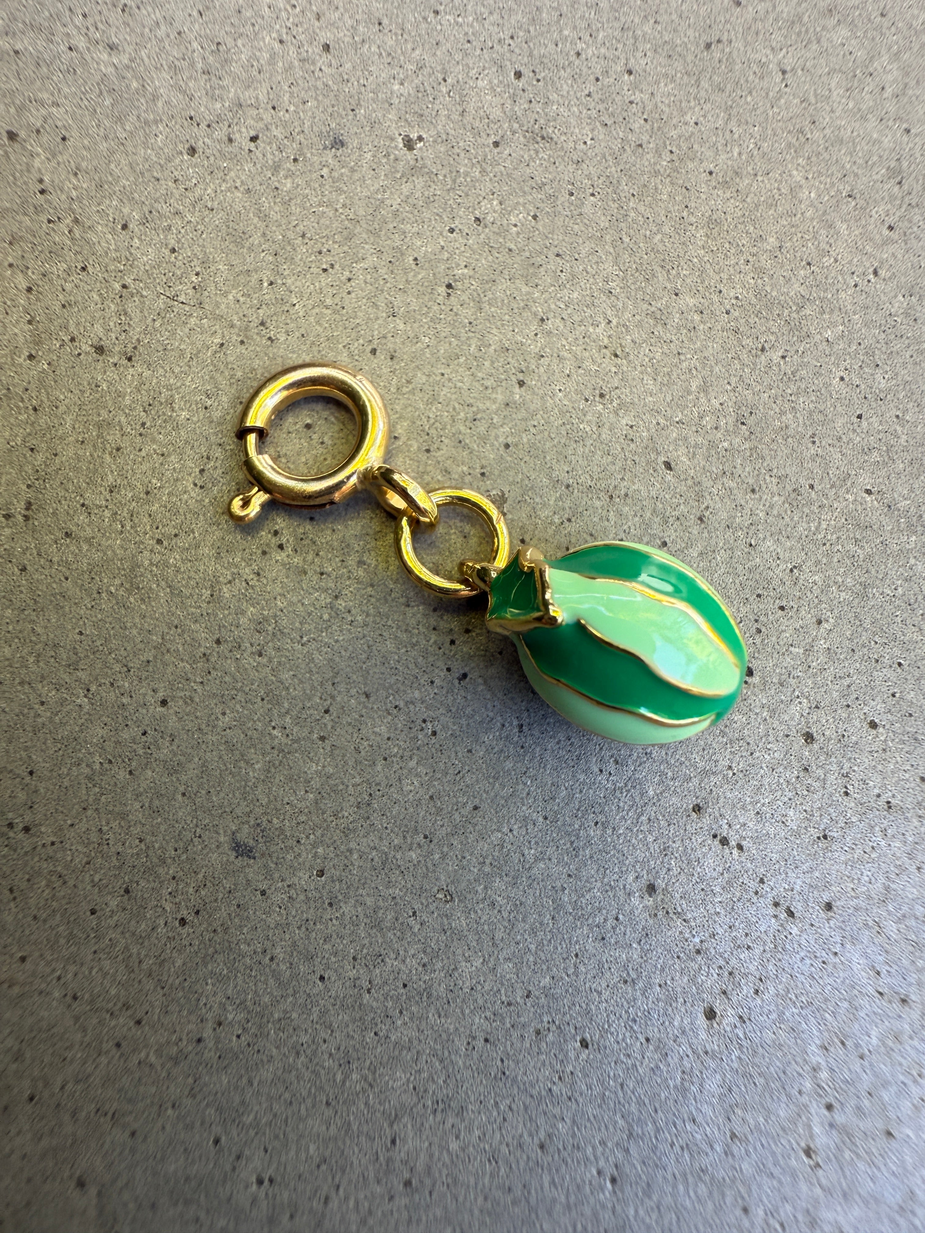 Watermelon Charm with Clip-on Connector
