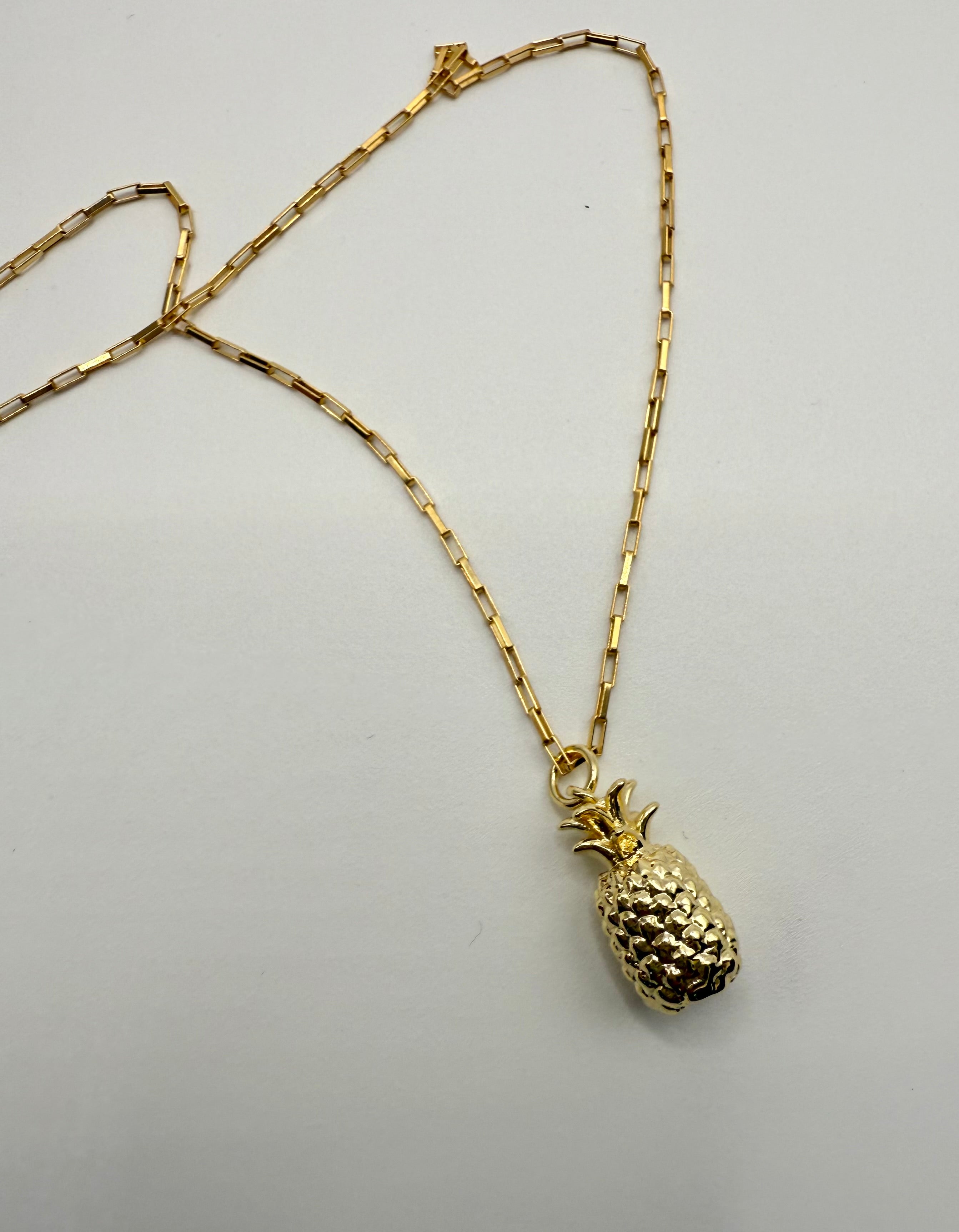 "The Ted" Pineapple Charm Necklace