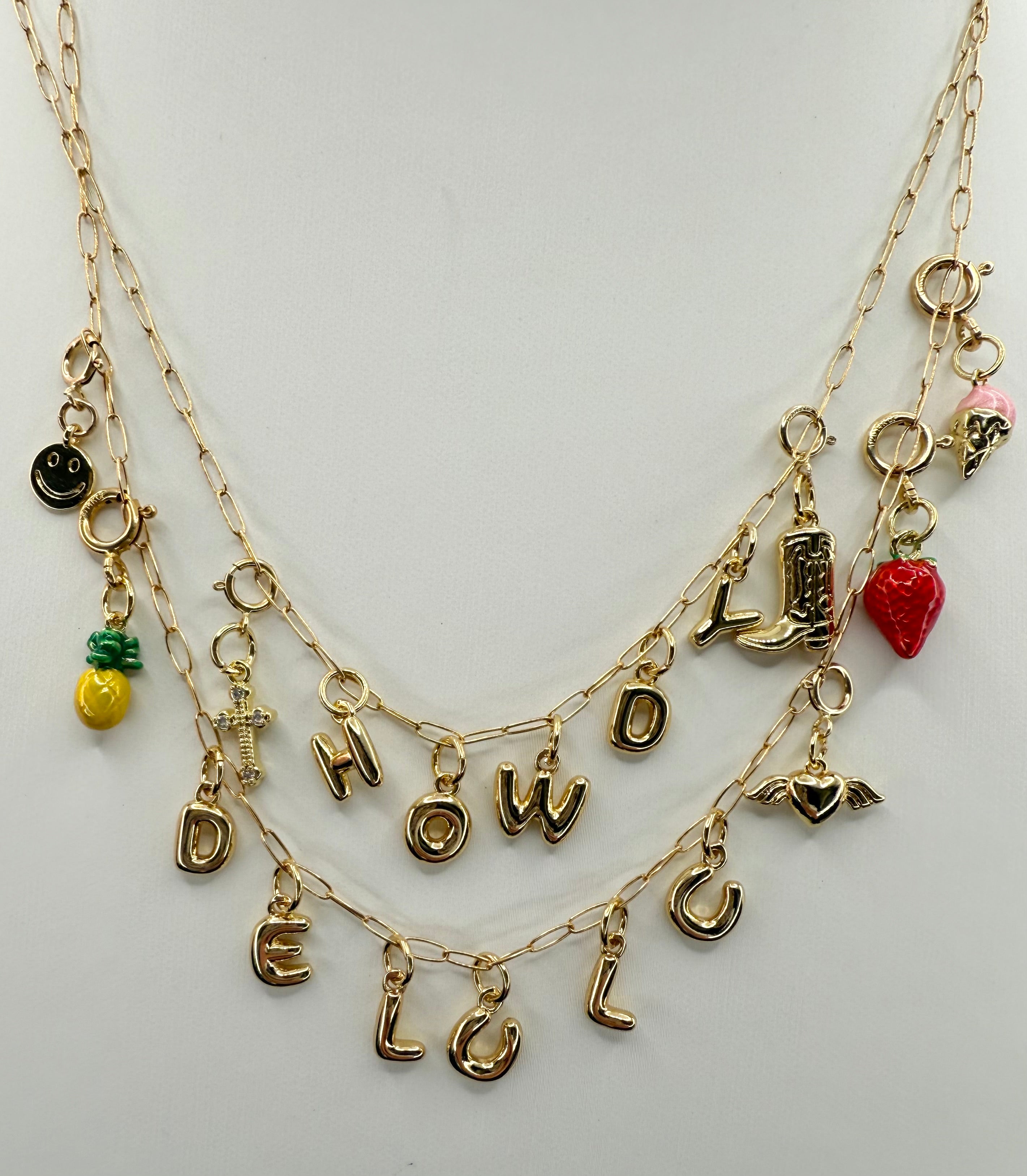 "The Alix, 20 Inch" - Name, Word or Phrase Necklace