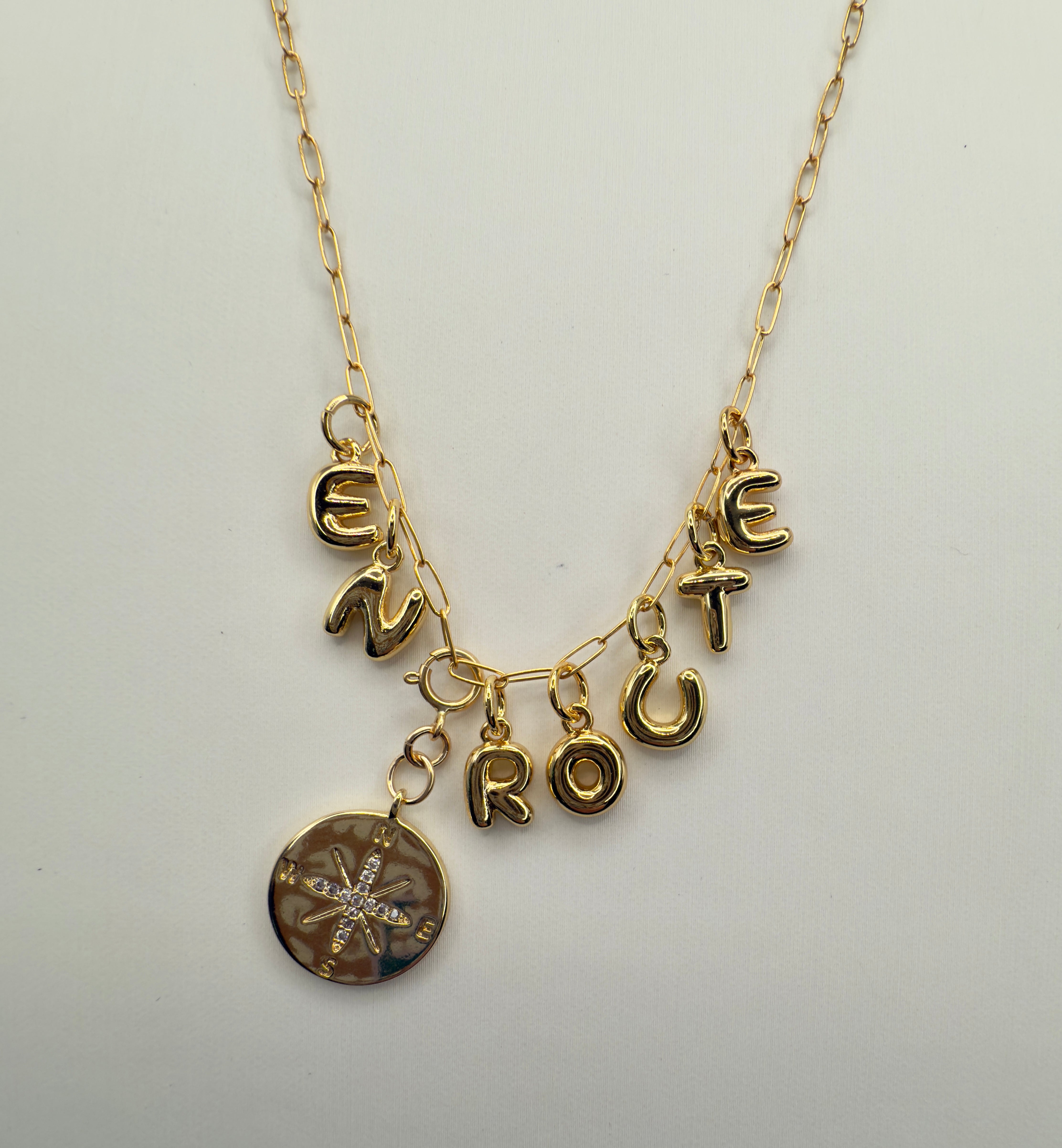 "The Alix, 20 Inch" - Name, Word or Phrase Necklace