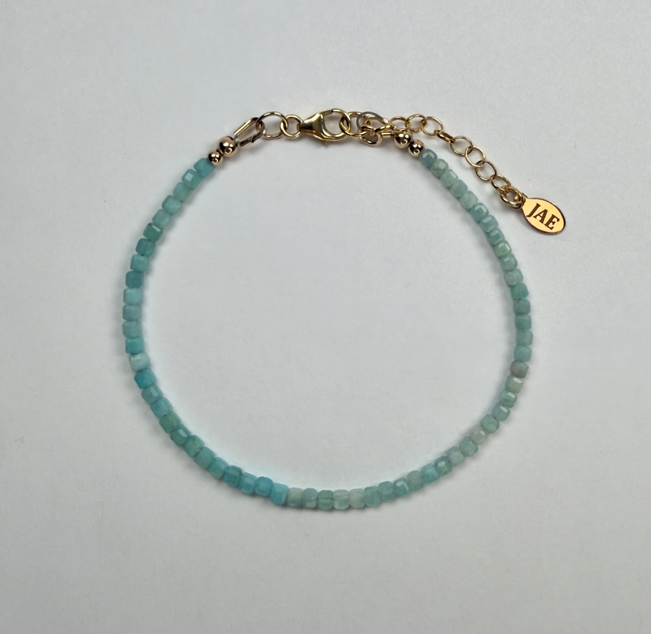 The Tess - Amazonite Beaded Bracelet