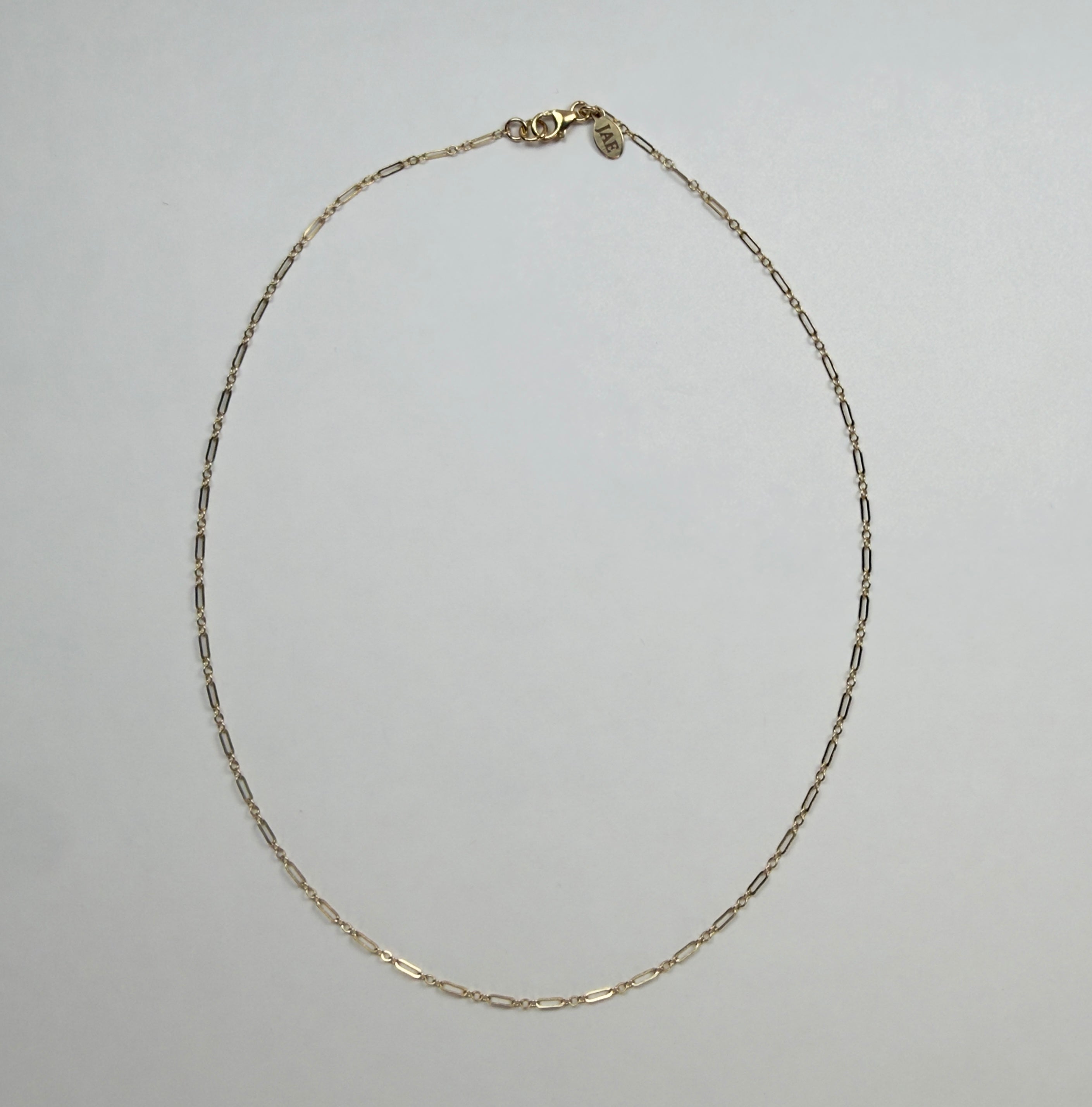 The Lindy - Long Short Figaro Chain Necklace