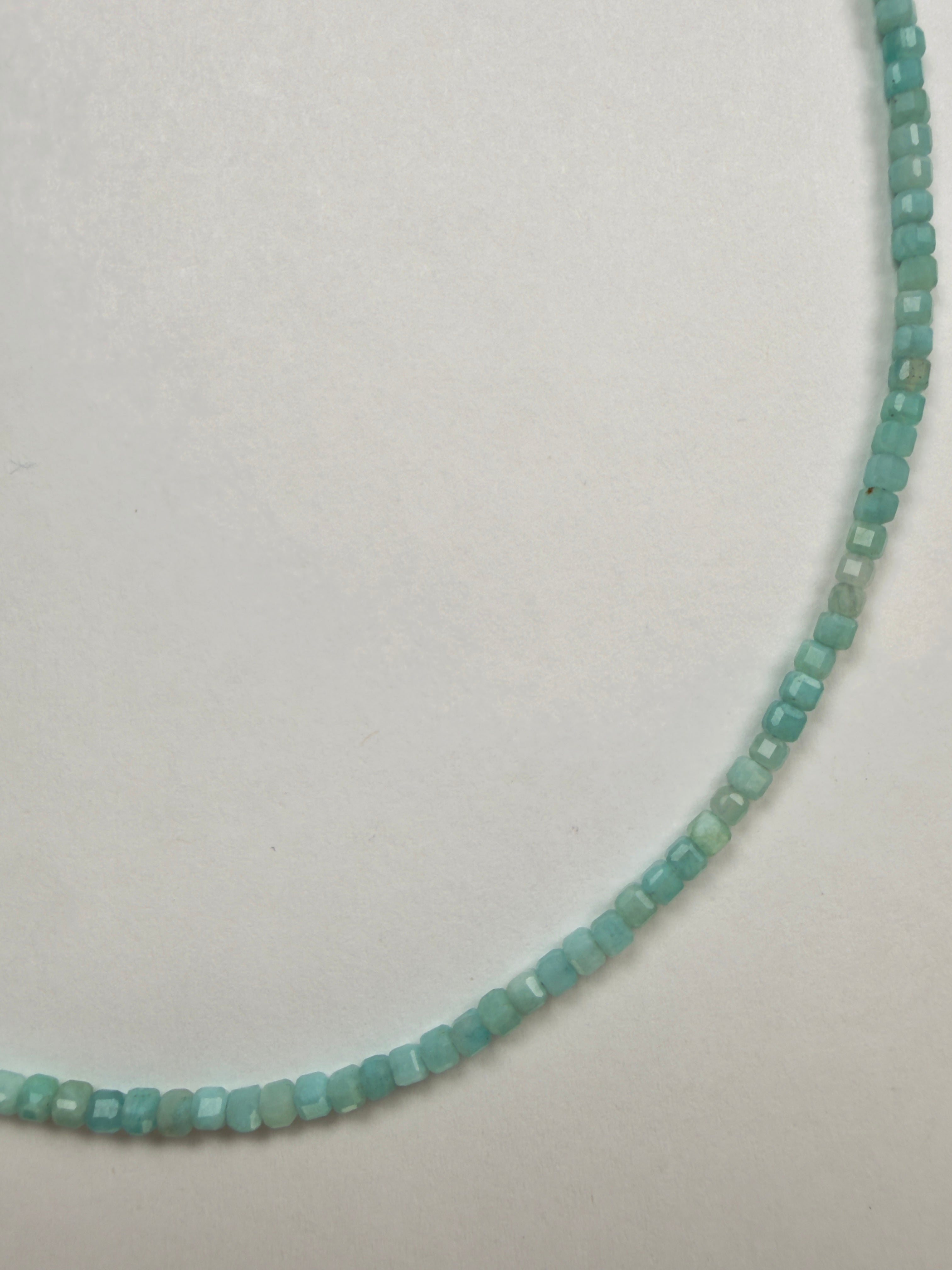 The Penny - Amazonite Beaded Necklace