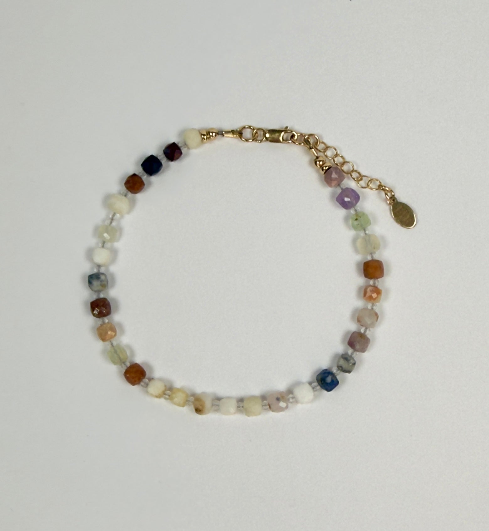 The Linden Beaded Bracelet - Mixed Gemstone