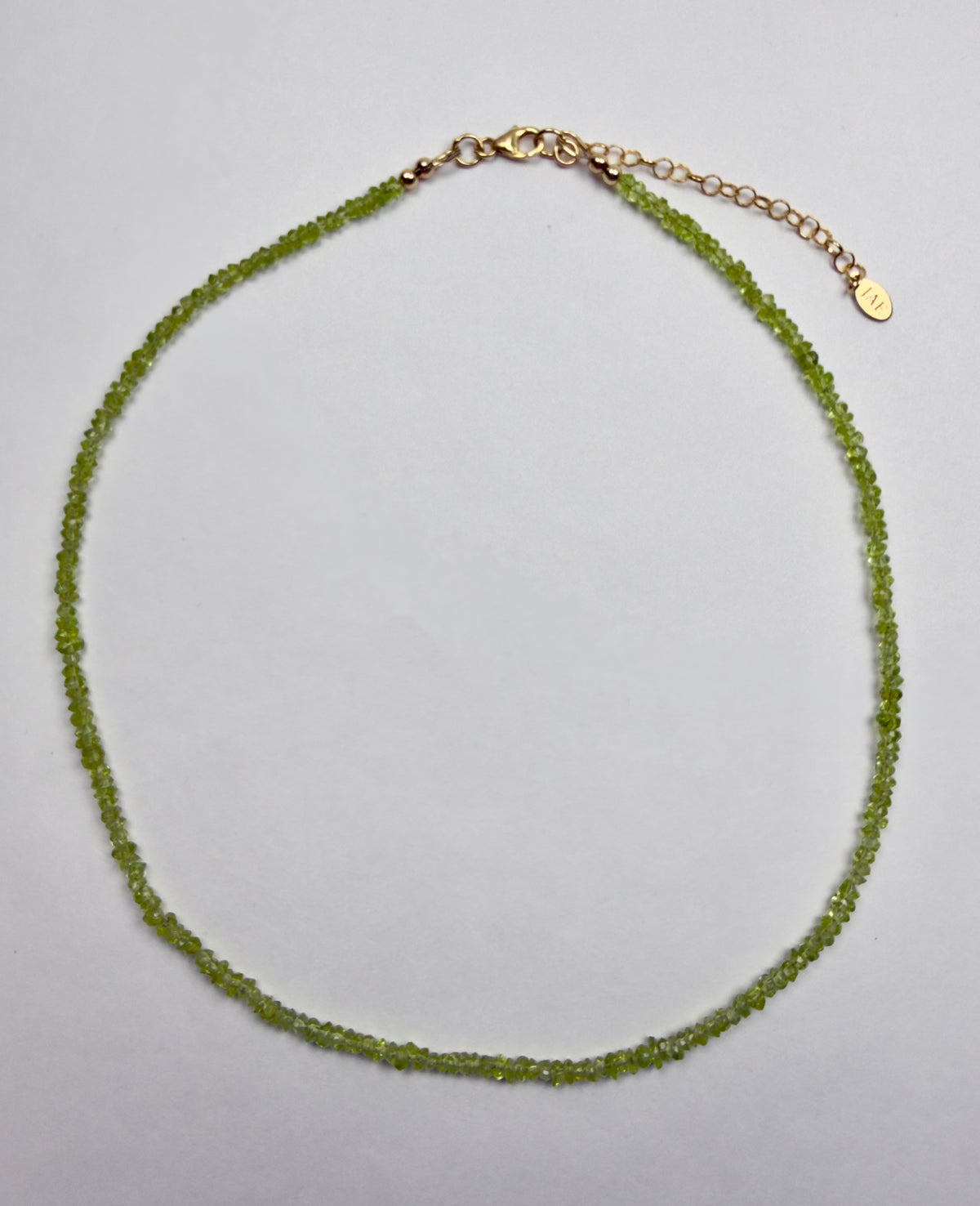 The Lively - Peridot Beaded Necklace