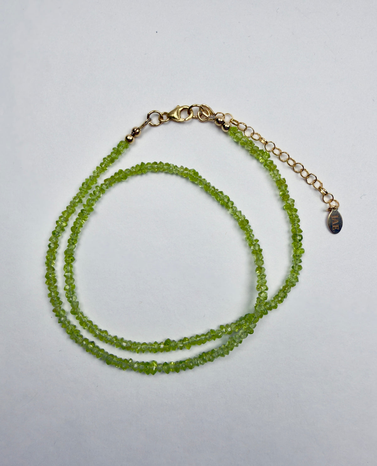 The Lively - Peridot Beaded Necklace