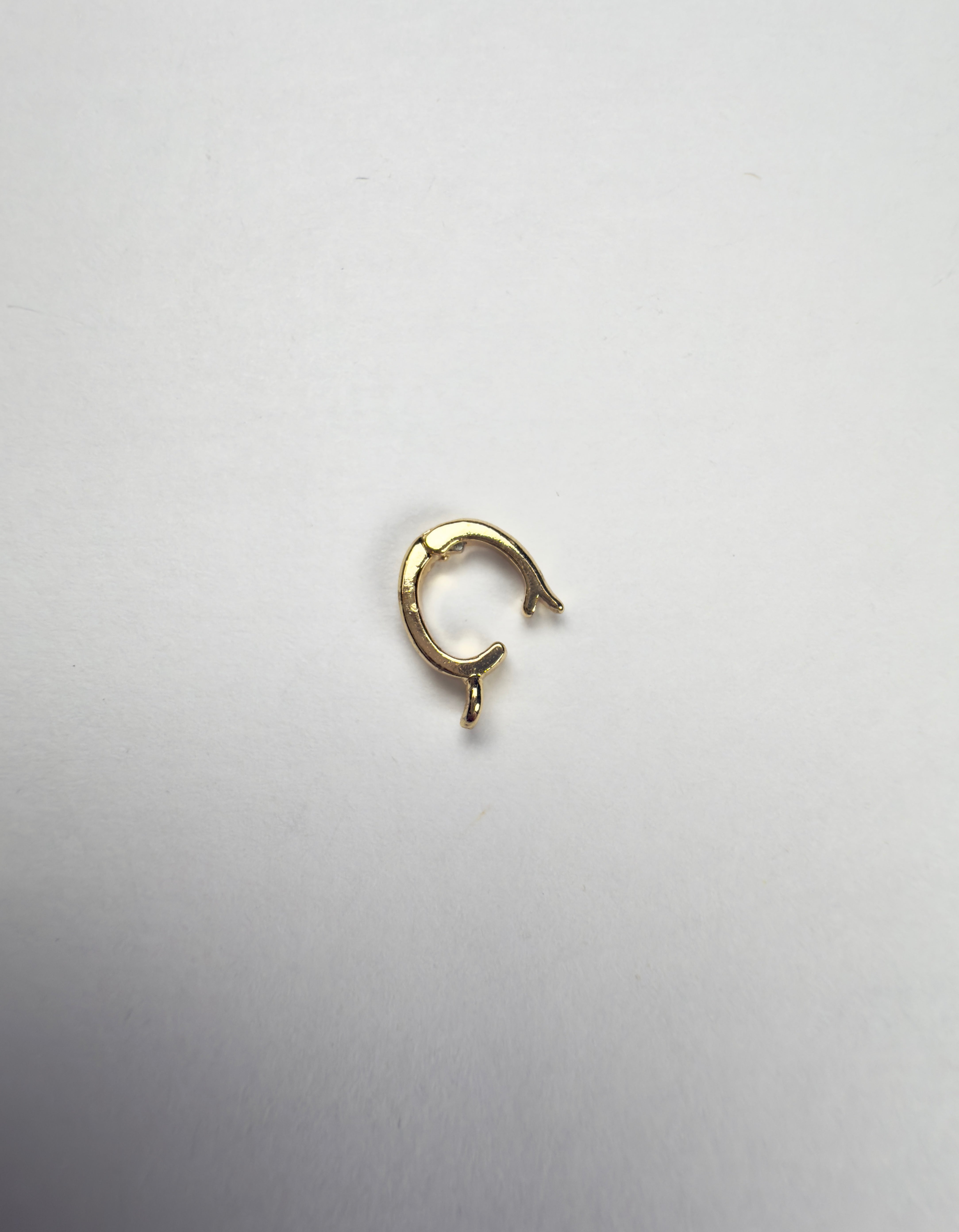 Number Charms 0-9 with Cubic Zirconia Accents