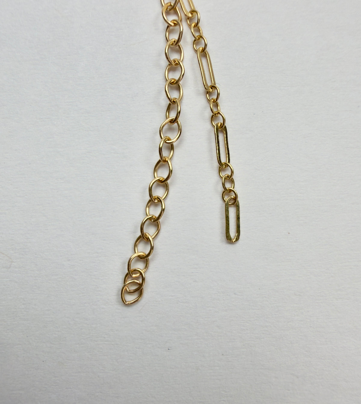 The Mercy - Mixed Chain Leverback Earrings