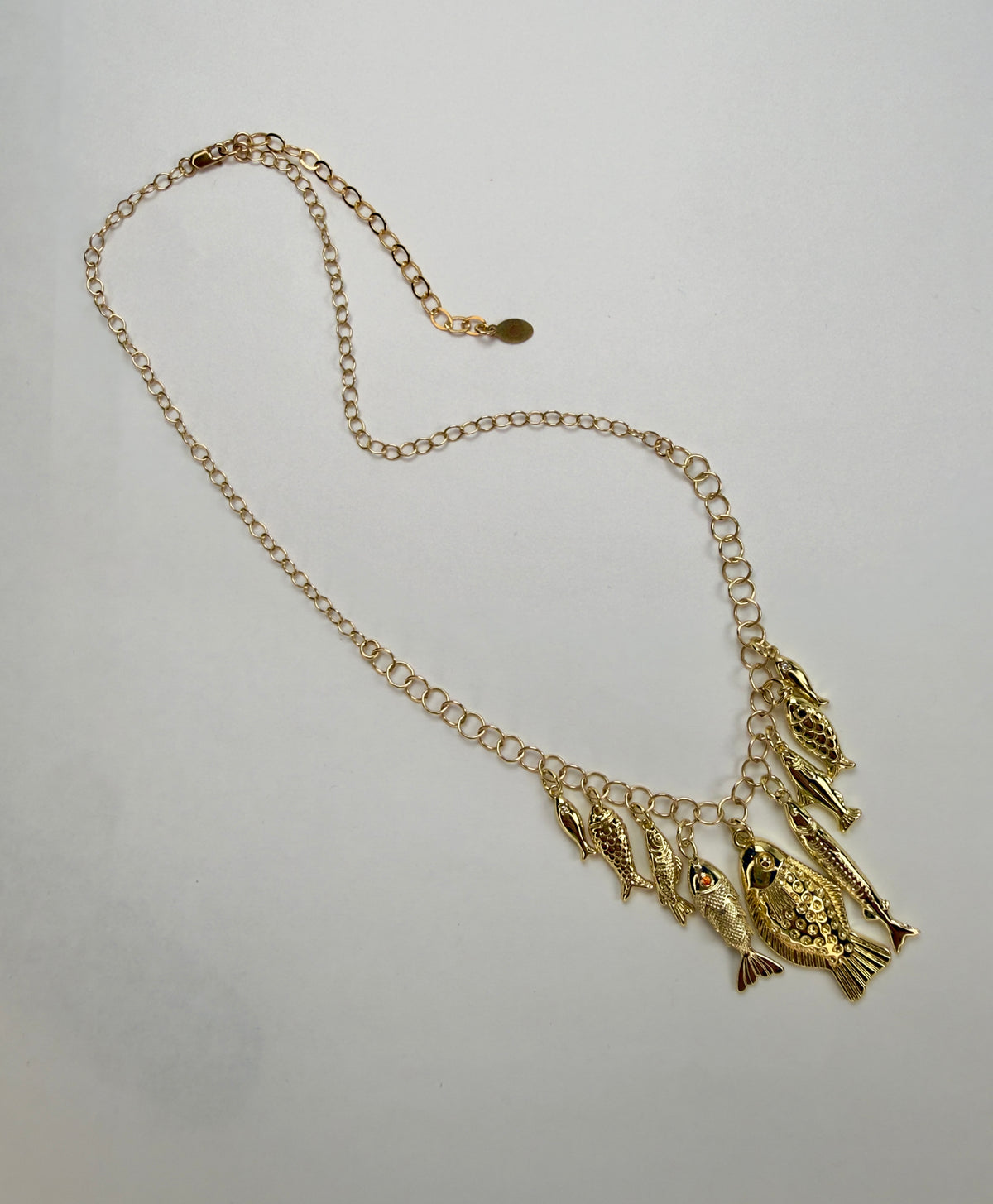 The Evanda - Go Fishing Charm Necklace