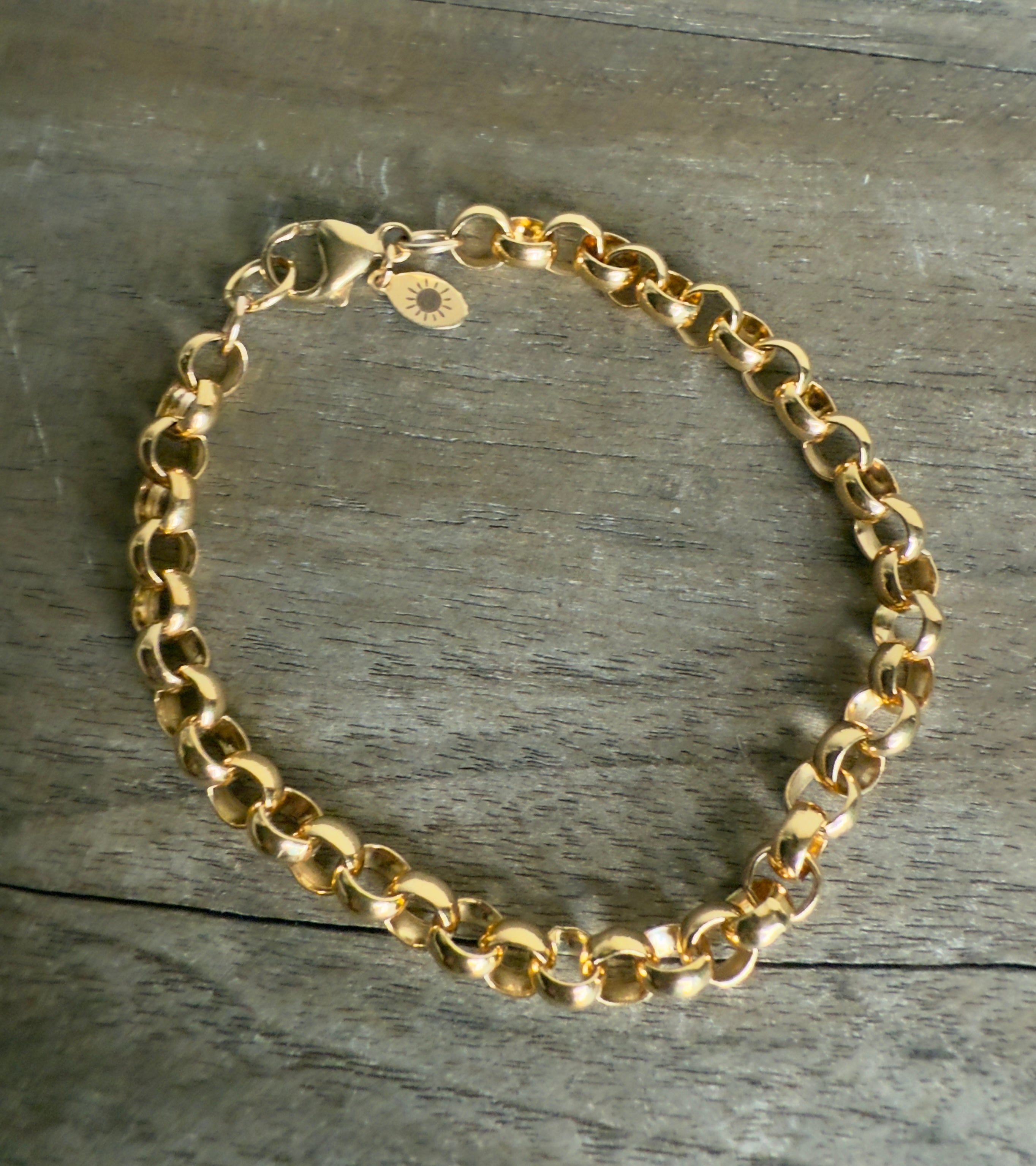 The Nolan - Rolo 6mm Chain Bracelet - 10 Sizes Available