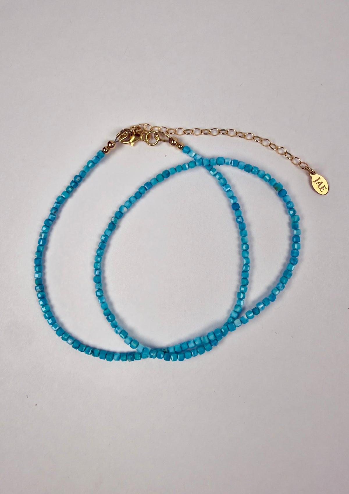 Birthstone Collection - Faceted Cube Gemstone Necklace
