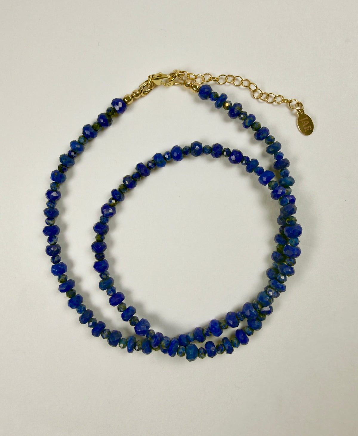 The Hayek - Lapis Lazuli Beaded Necklace