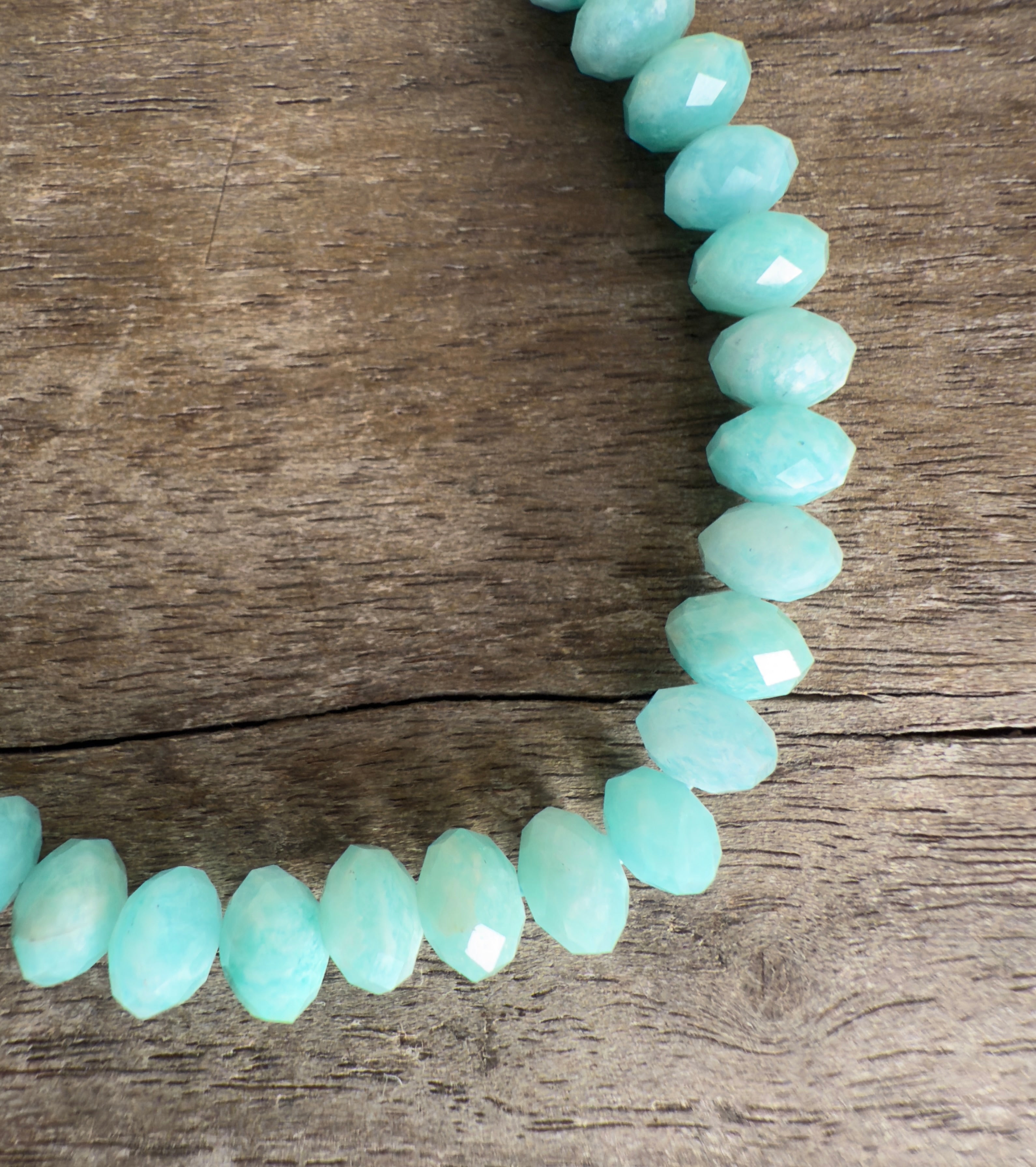 The Ioanna - Amazonite Beaded Bracelet