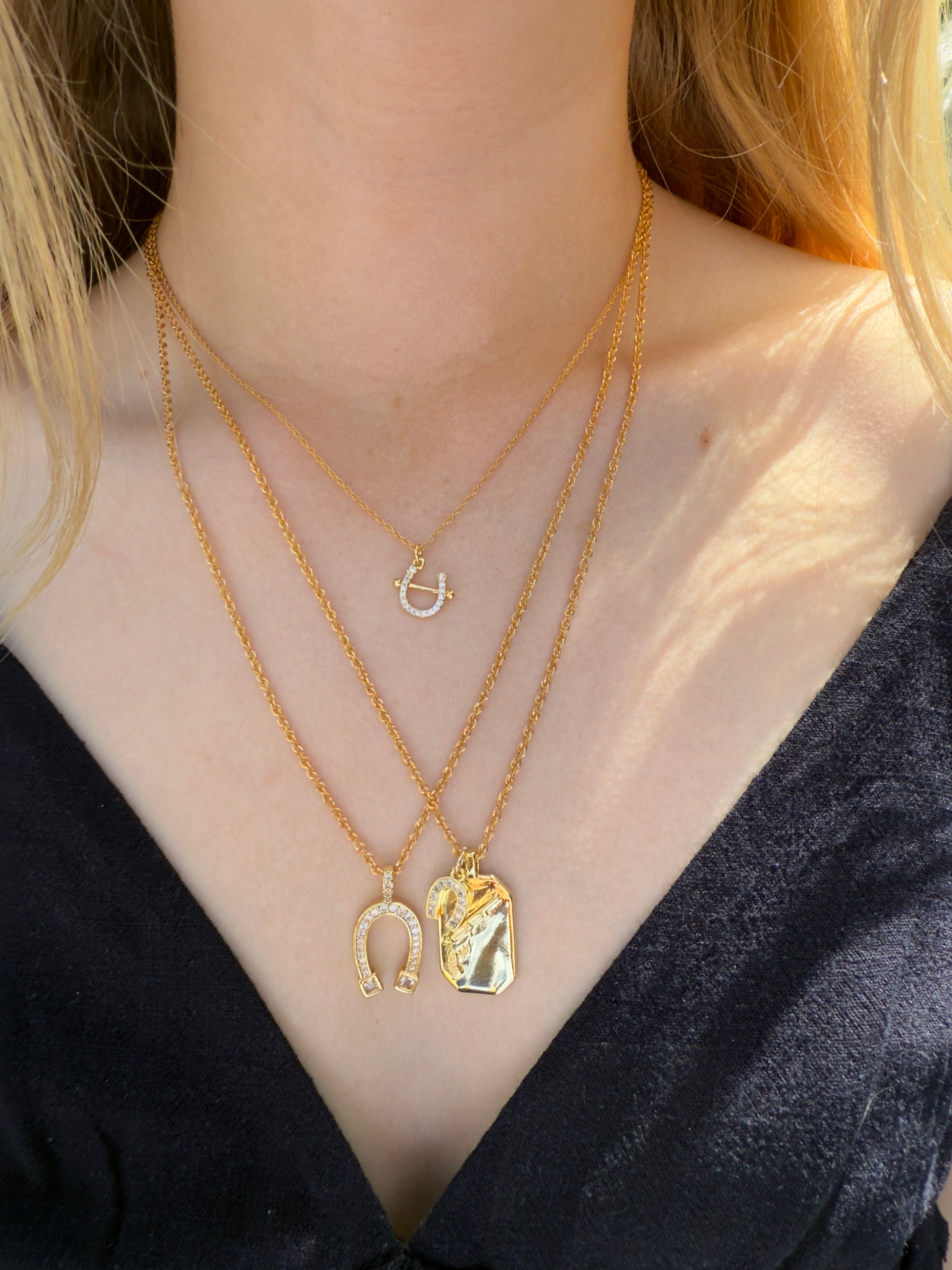 The Cheetoh Horseshoe Necklace