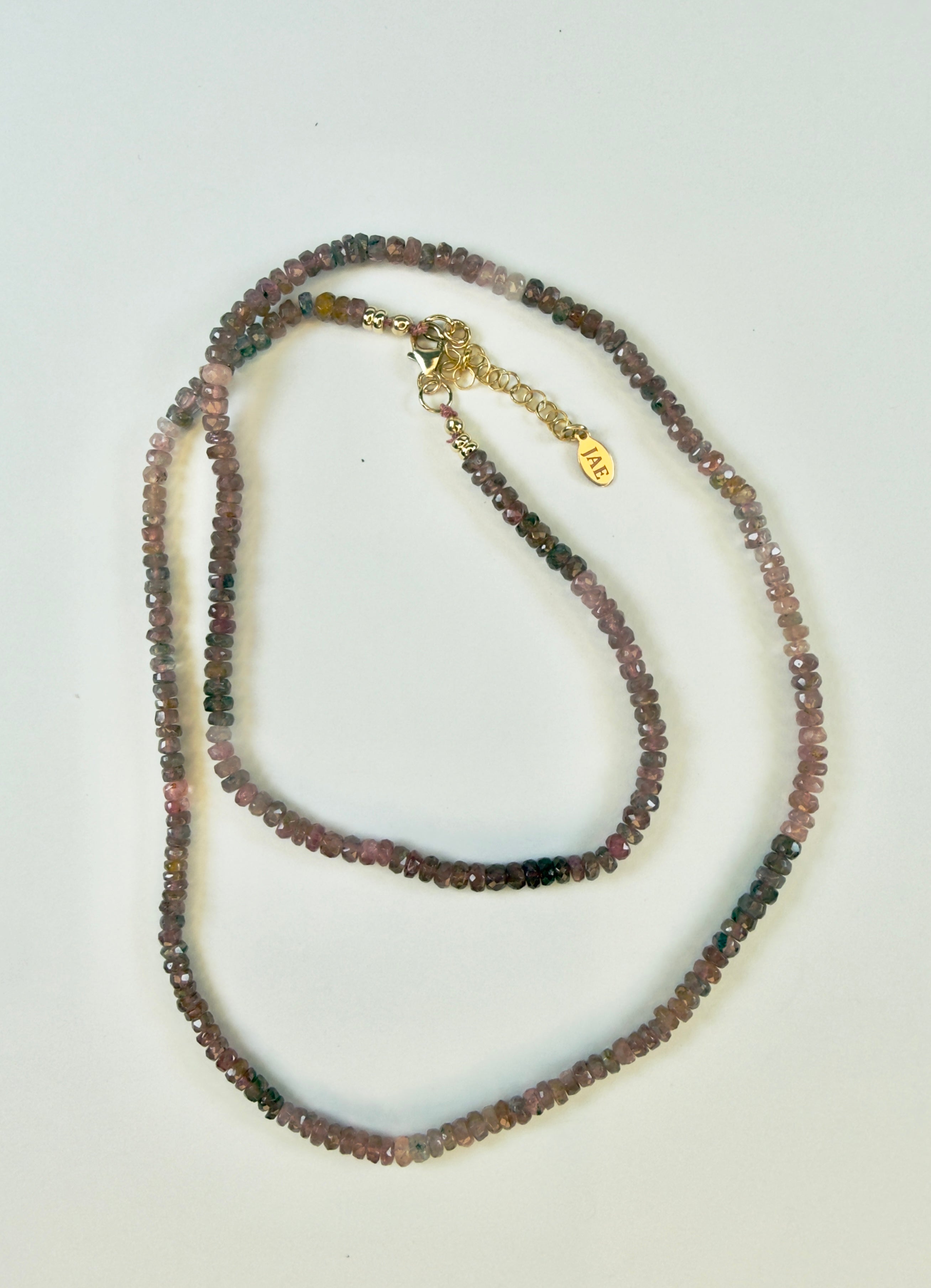 The Kene - Shaded Pink Tourmaline Necklace, "One of a Kind"