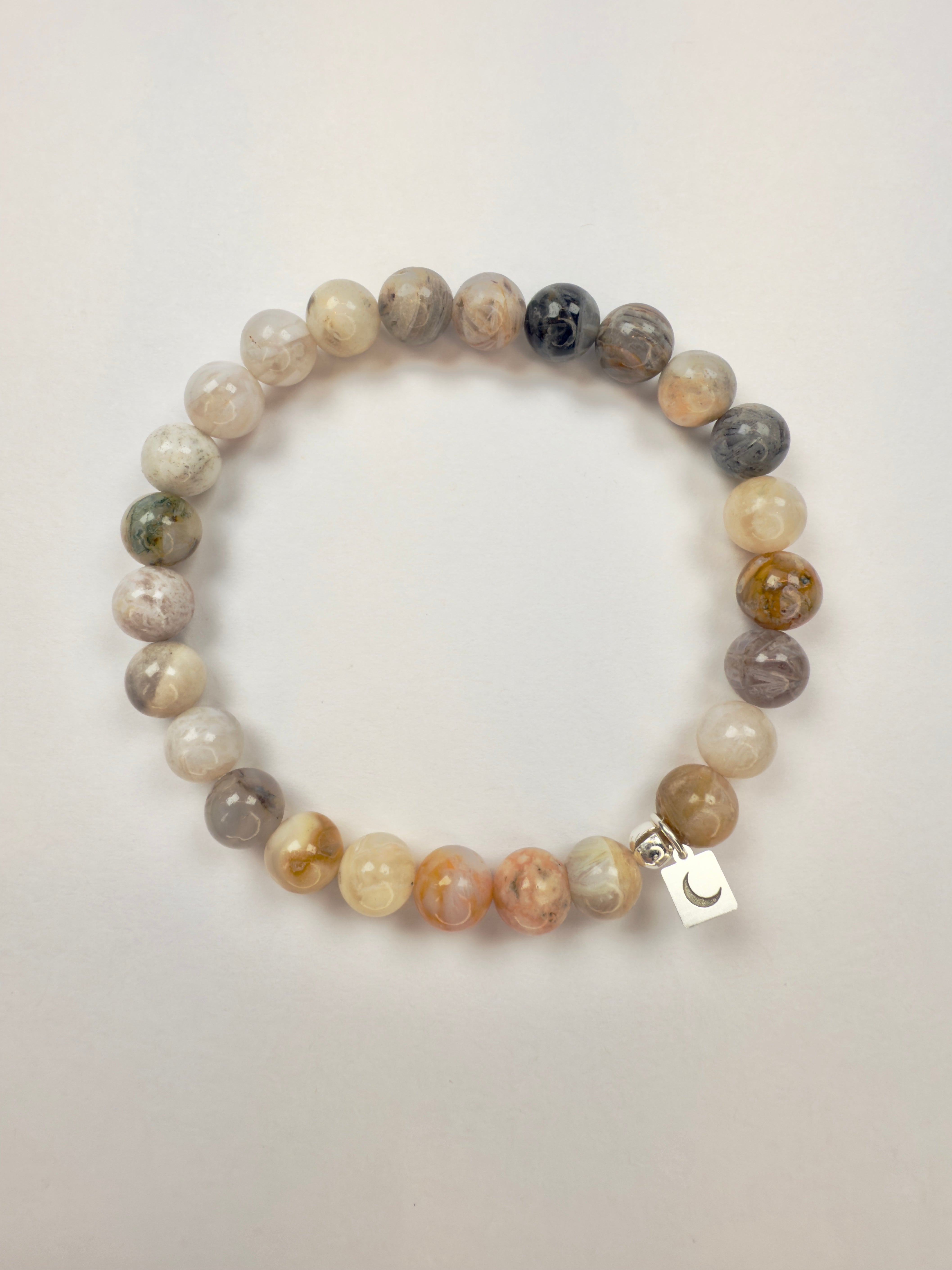 The Eddie - Bamboo Agate Bracelet