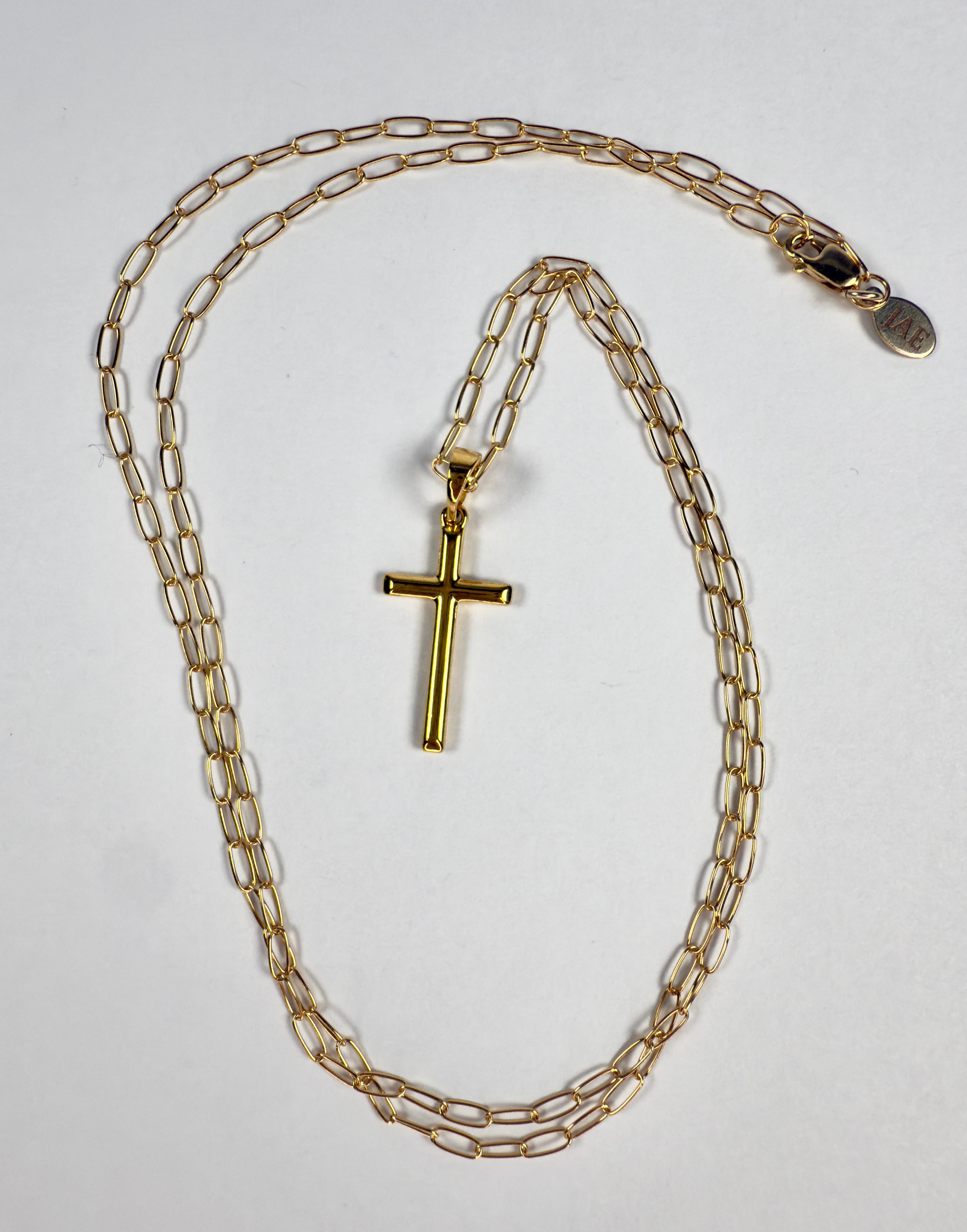 The Leo - Modern Cross Necklace