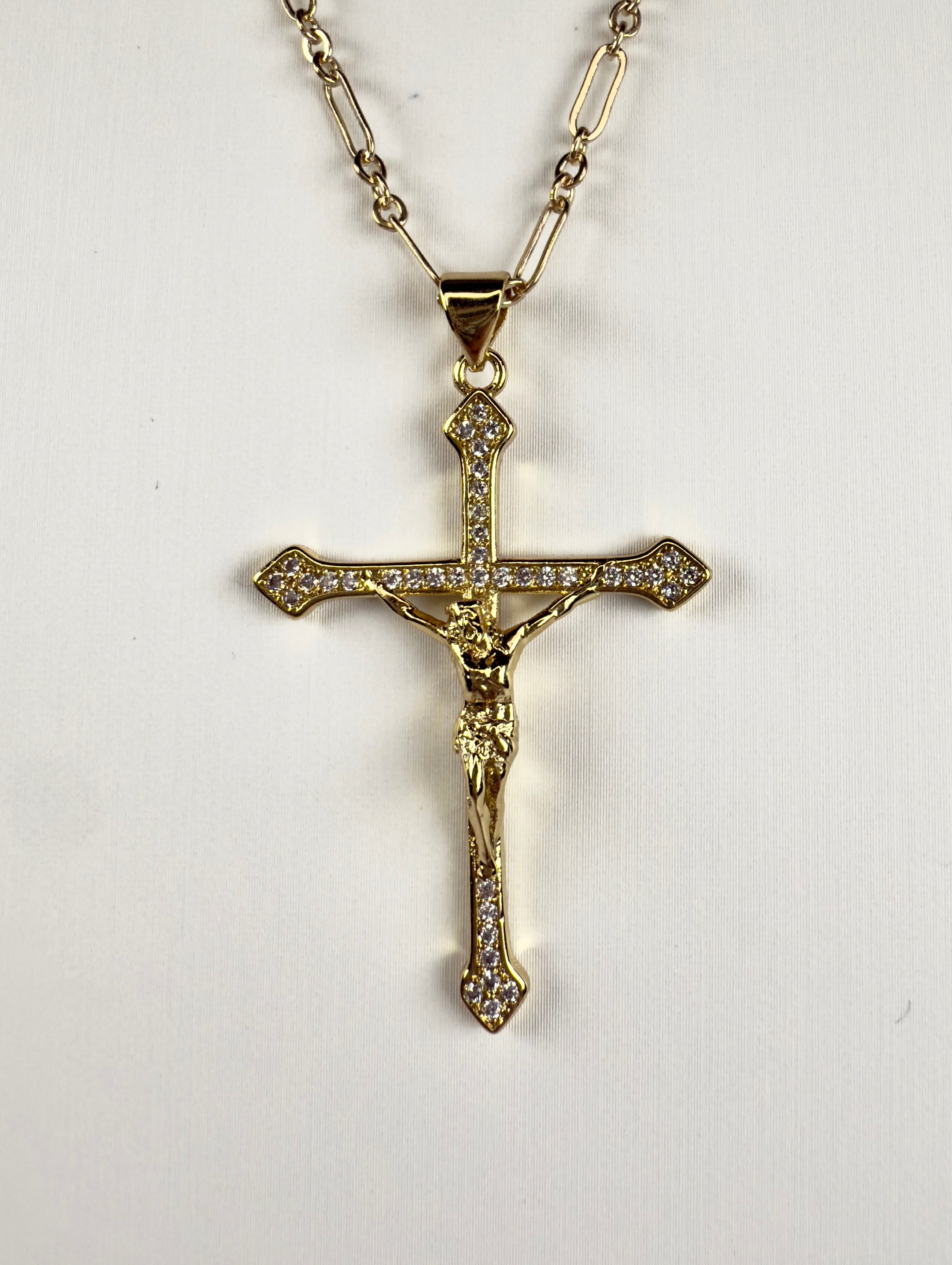 The Wade - Crucifix Pendent Necklace - "One of a Kind"