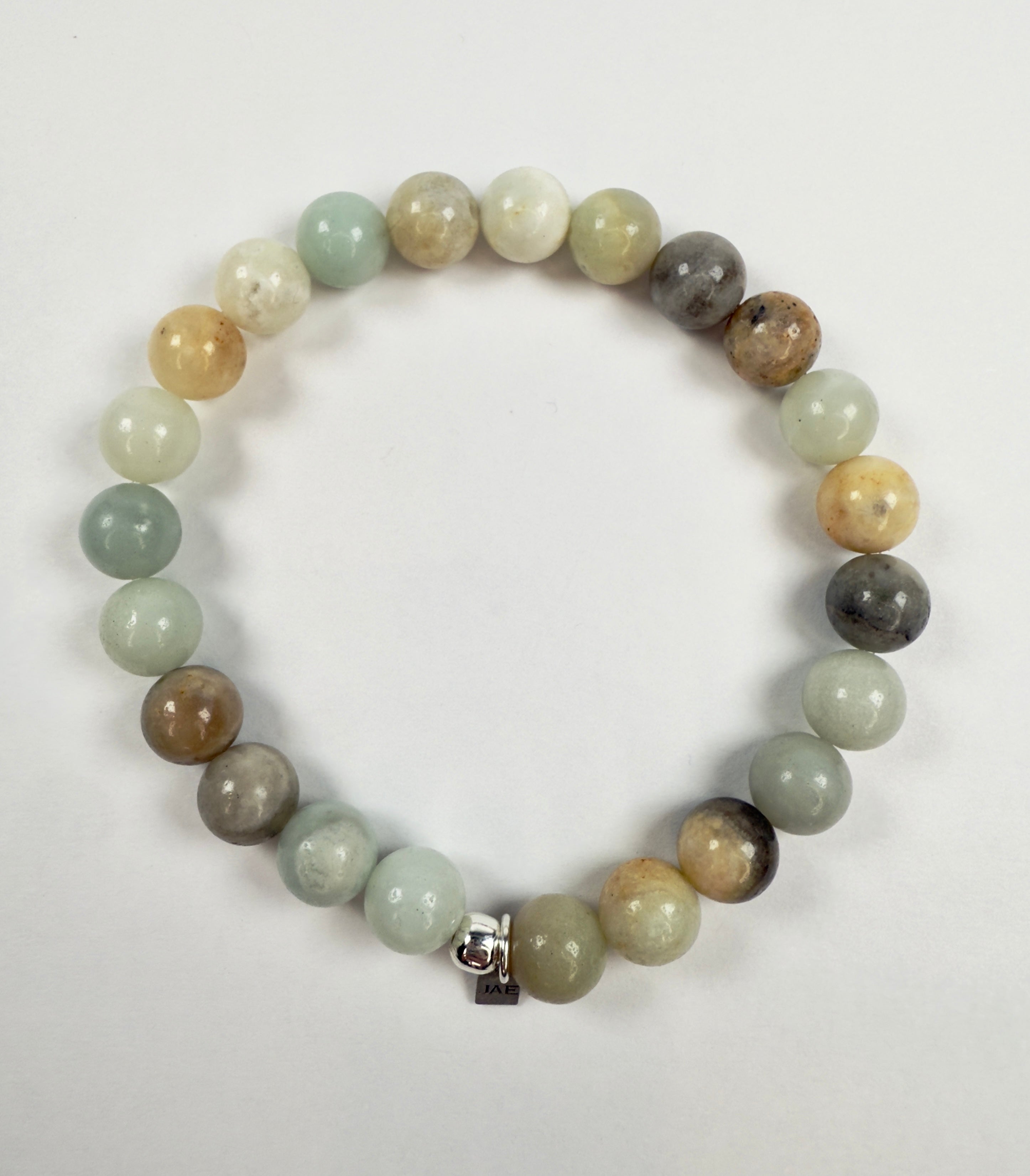 The Malcolm -  Amazonite Beaded Bracelet