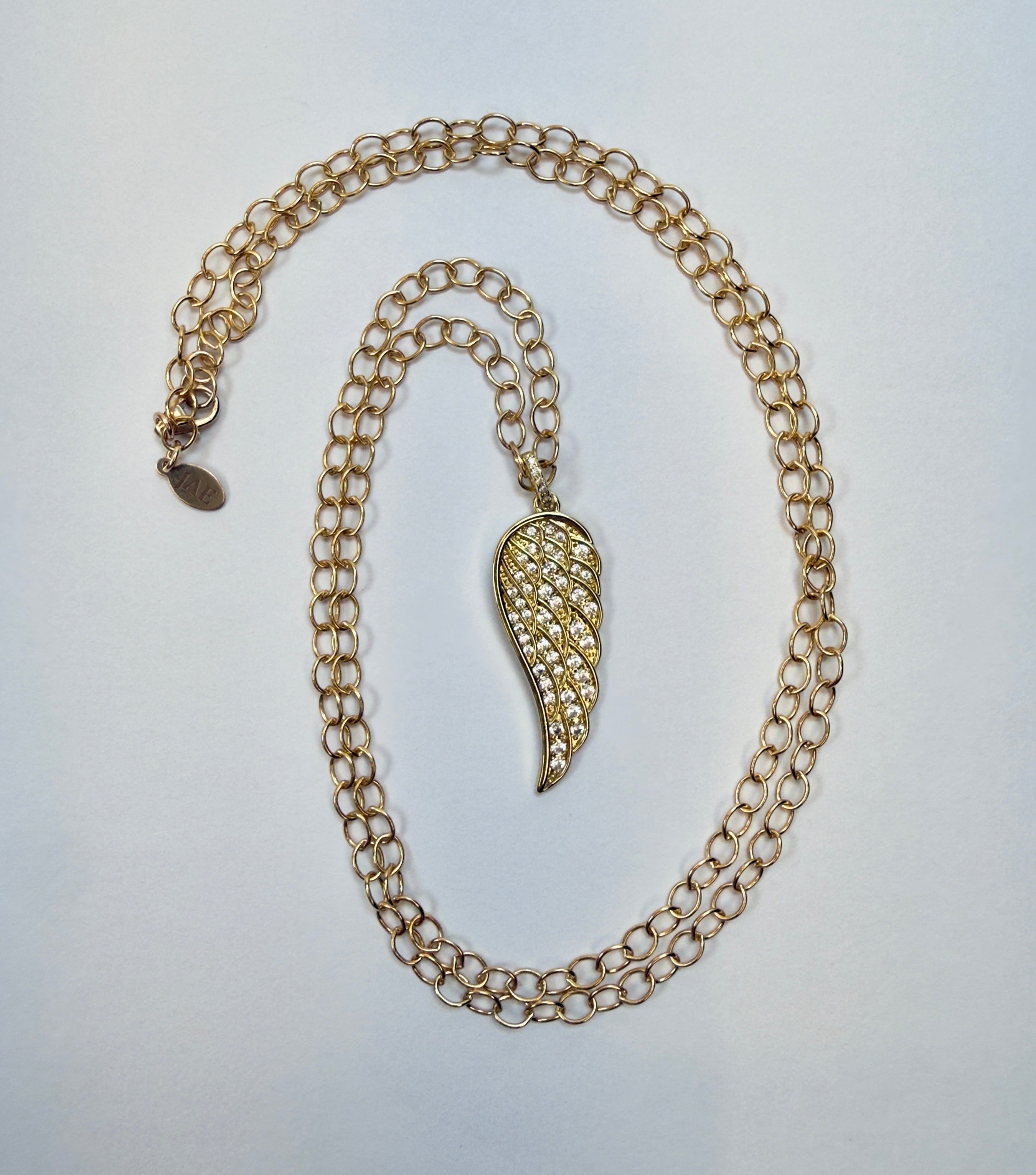 The Dorothy - Single Wing Pendant Necklace