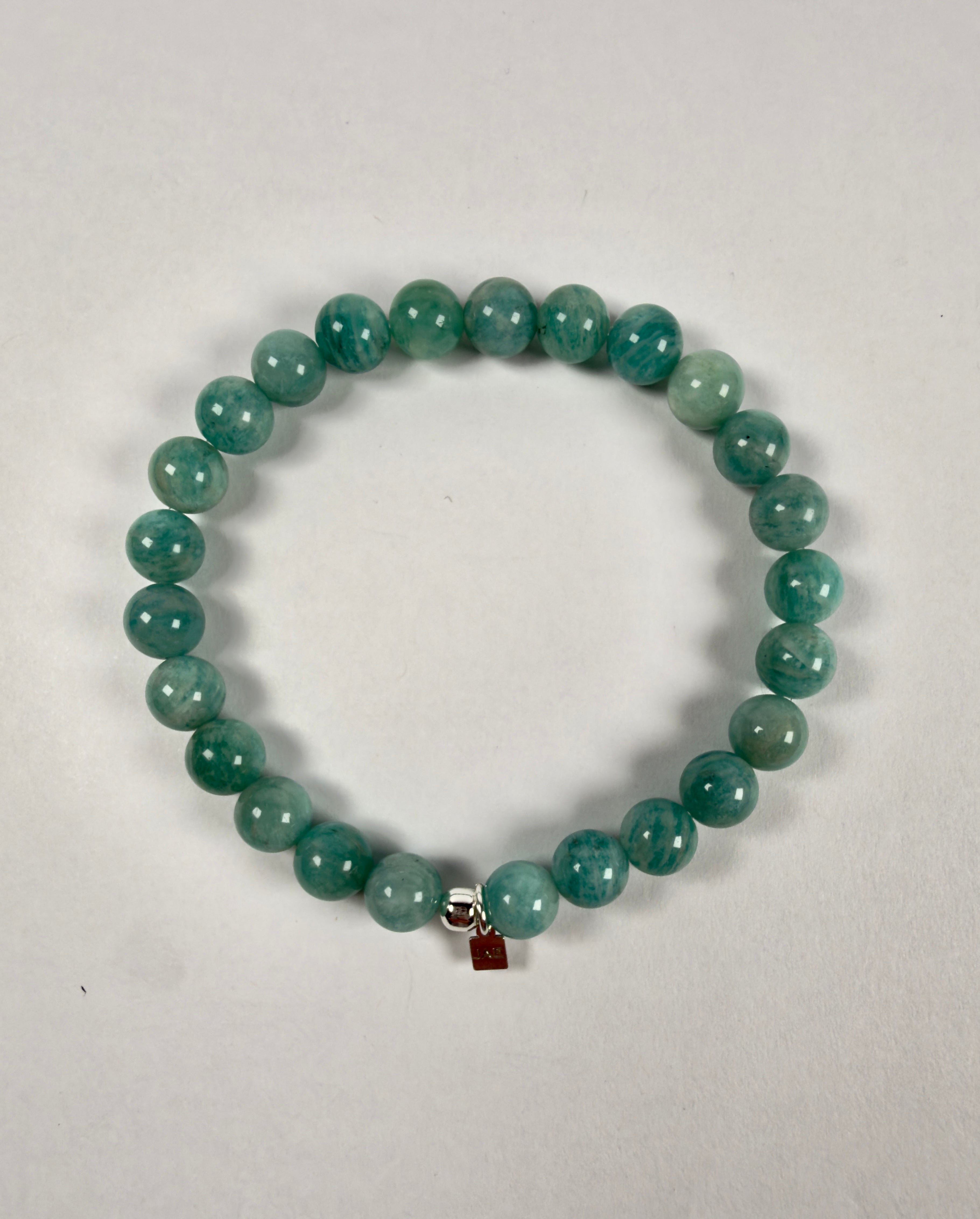 The Jay - African Amazonite Beaded Bracelet