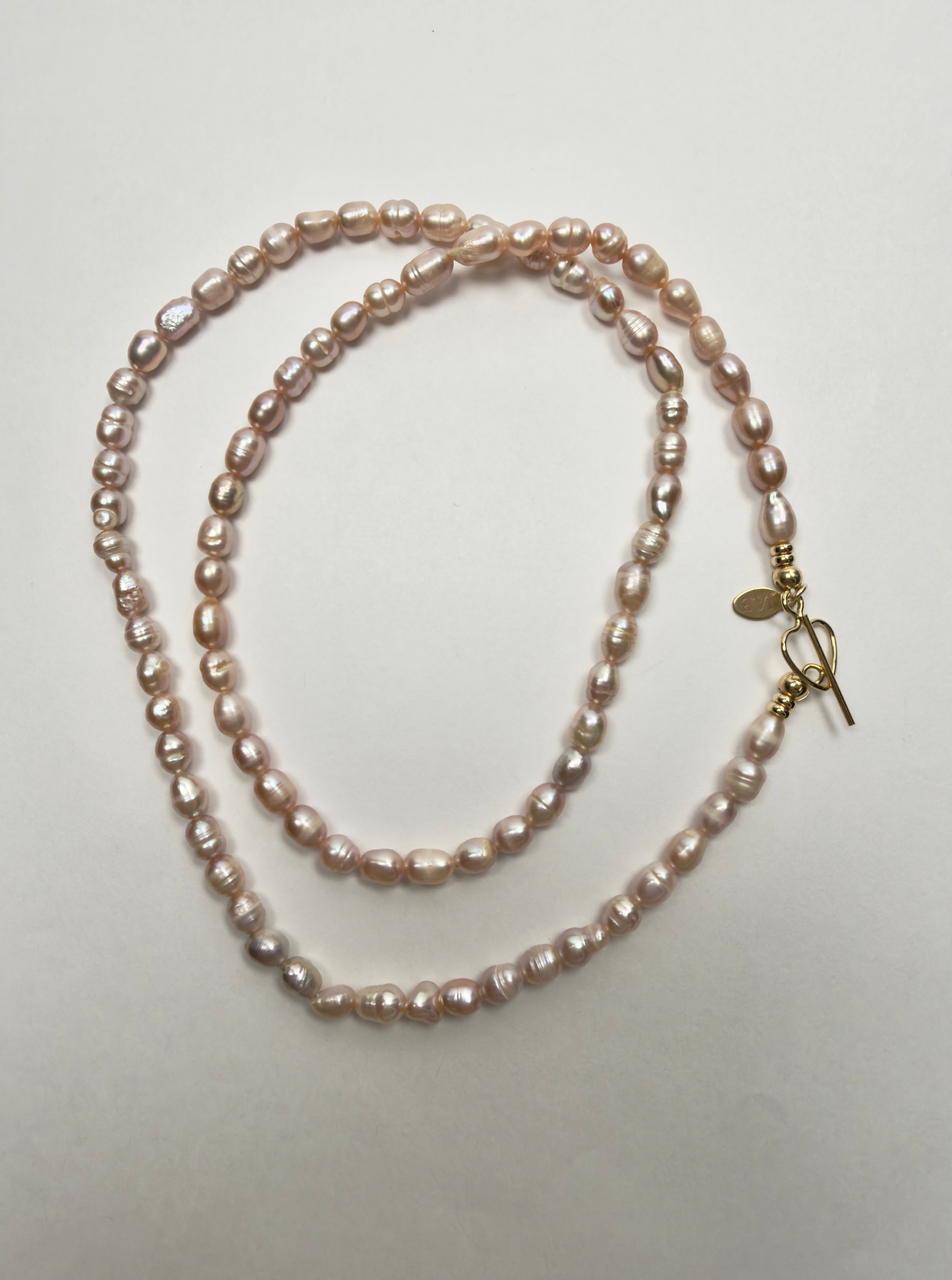 The Alexa - Pink Freshwater Pearl Necklace