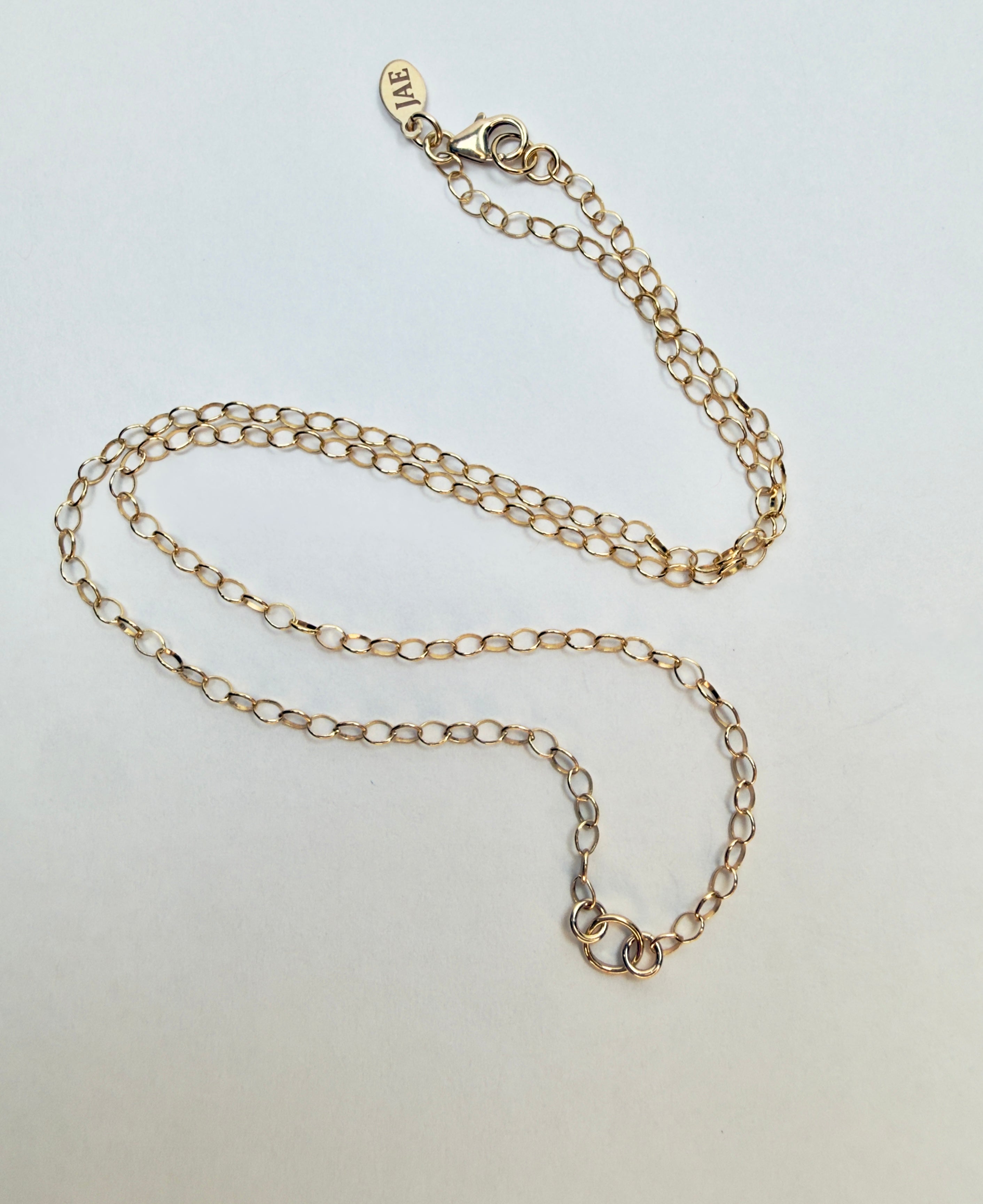 The Natalie - Cable Chain with “O” Ring Necklace