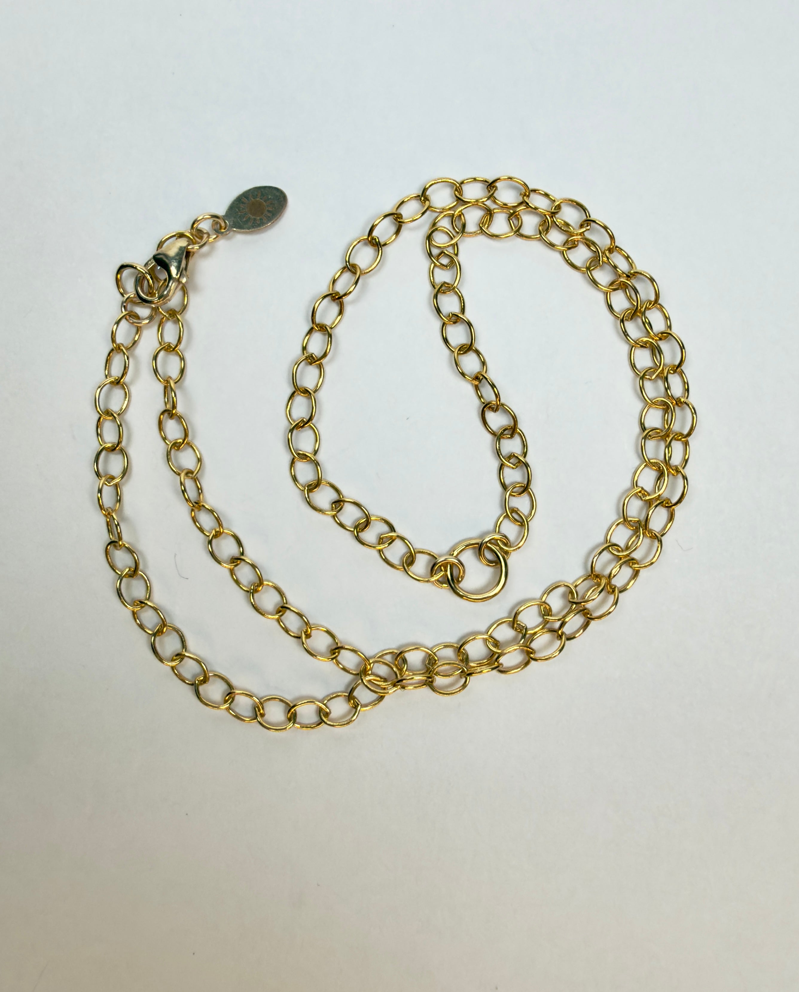The Harriet - Cable Chain with “O” Ring Necklace