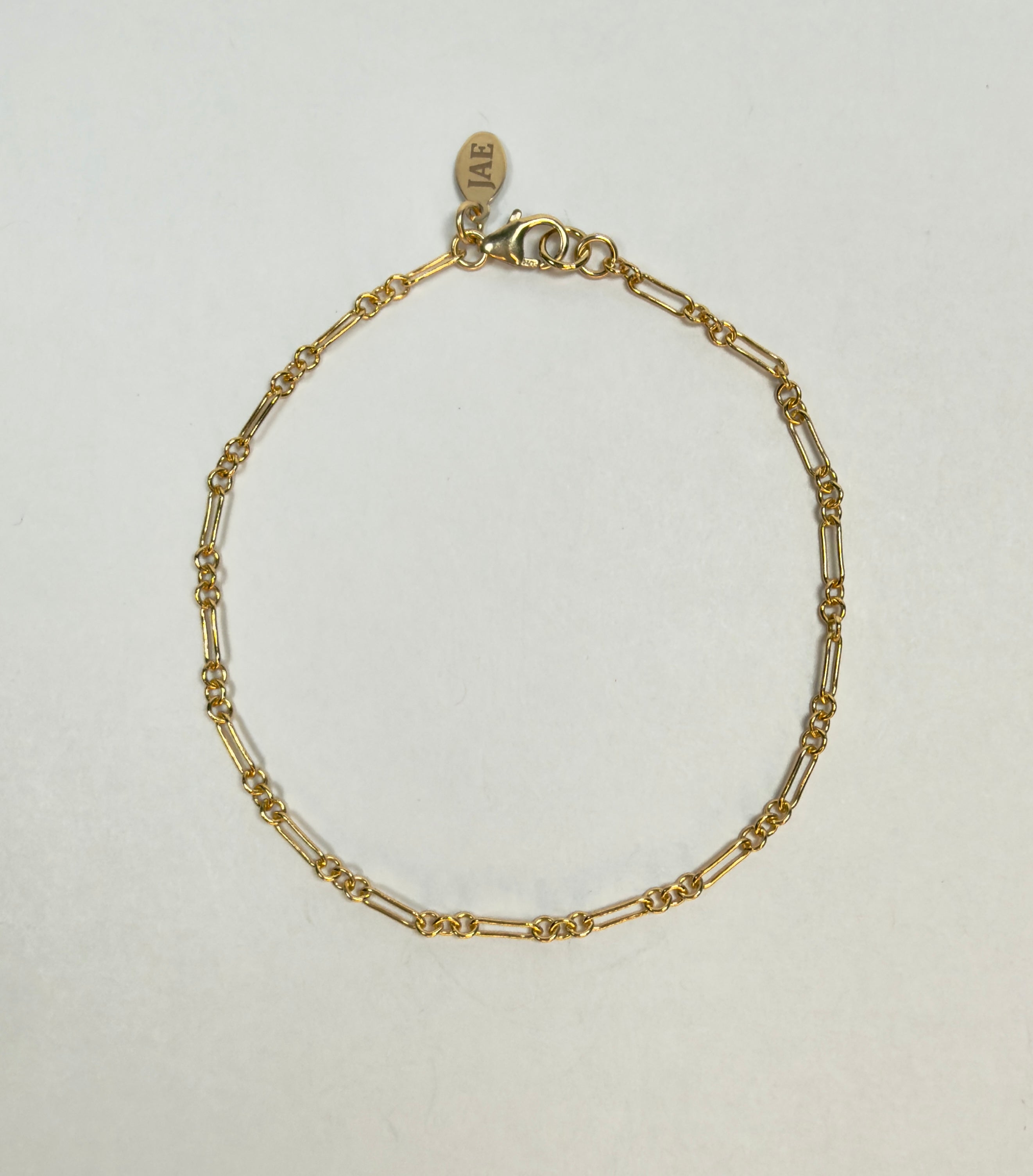 The Lolly - Paperclip and Cable Chain Bracelet