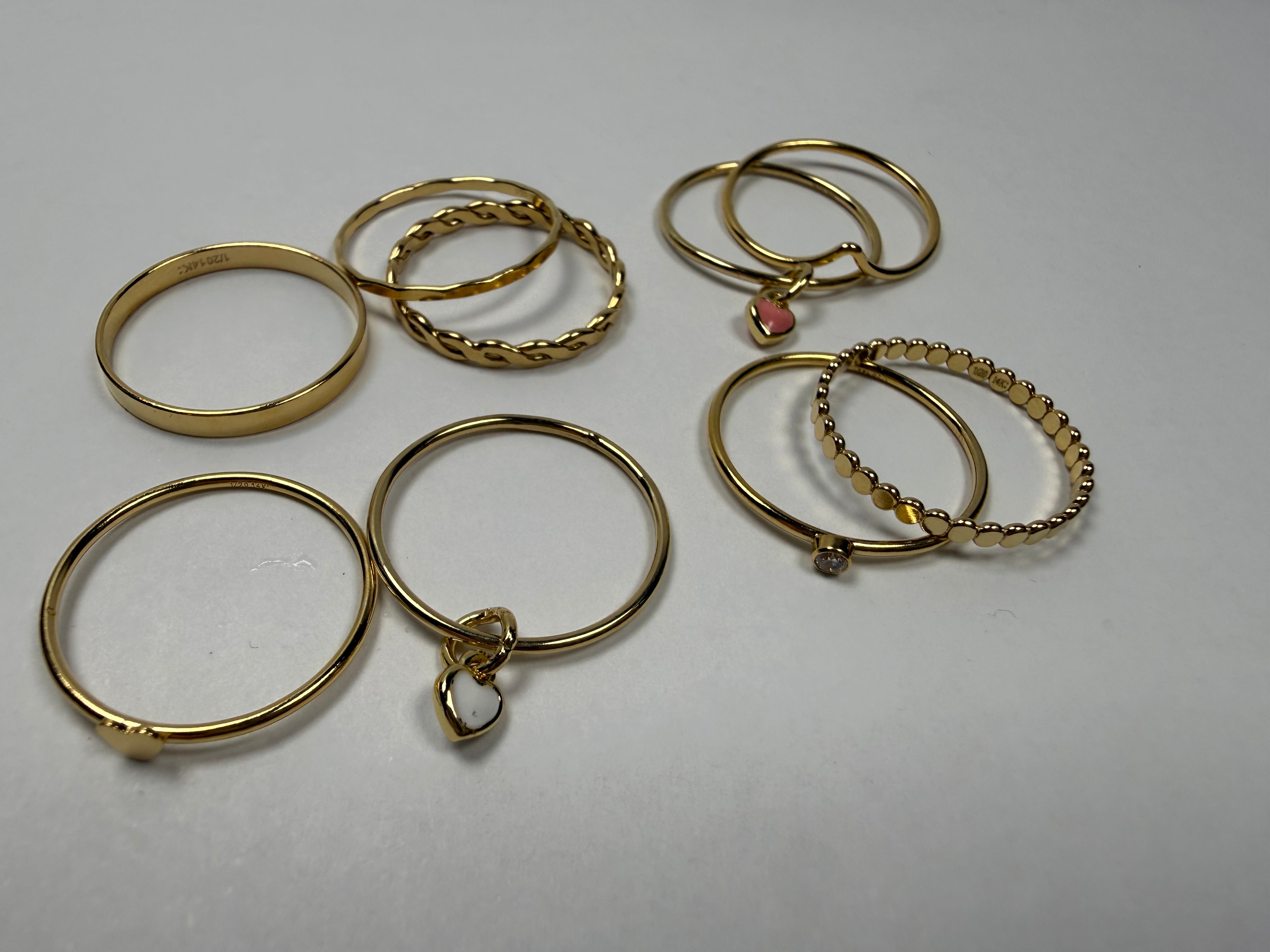 Flat Dotted Ring