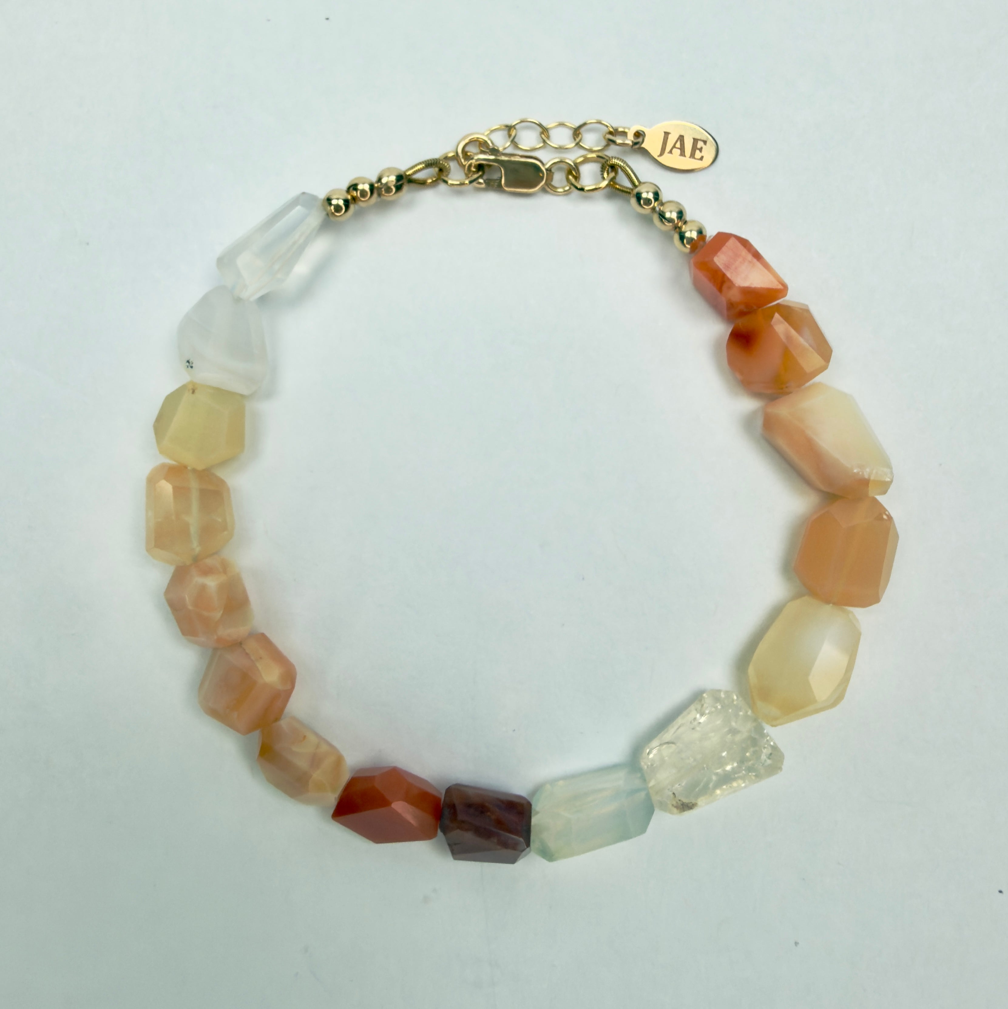 The Aadams - Fire Opal Nugget Bracelet